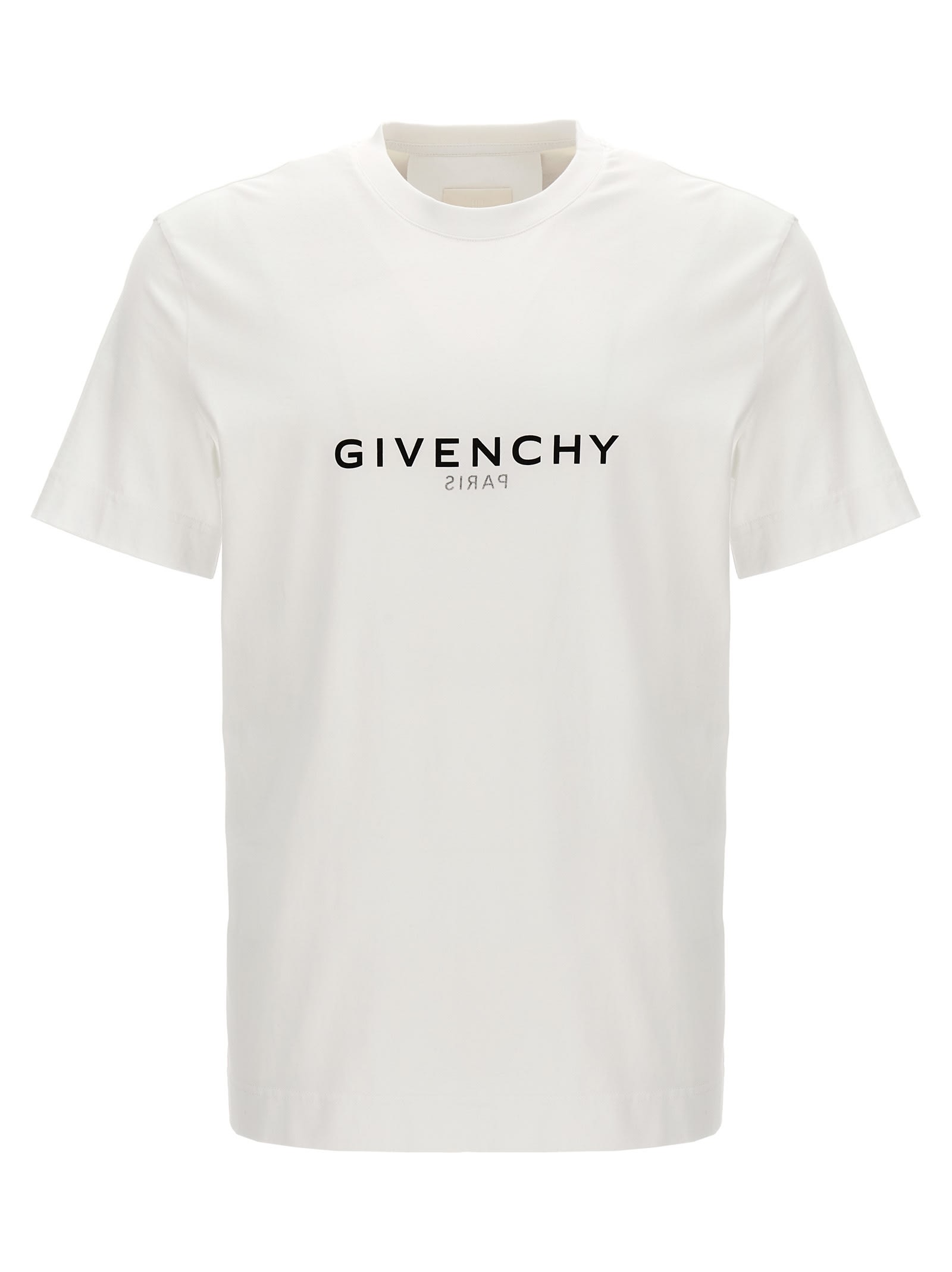 Shop Givenchy Logo T-shirt In White