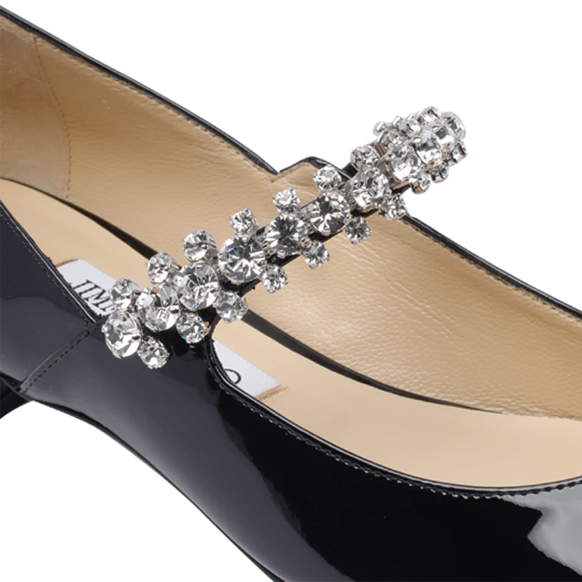 Shop Jimmy Choo Bing Pump Flat In Black