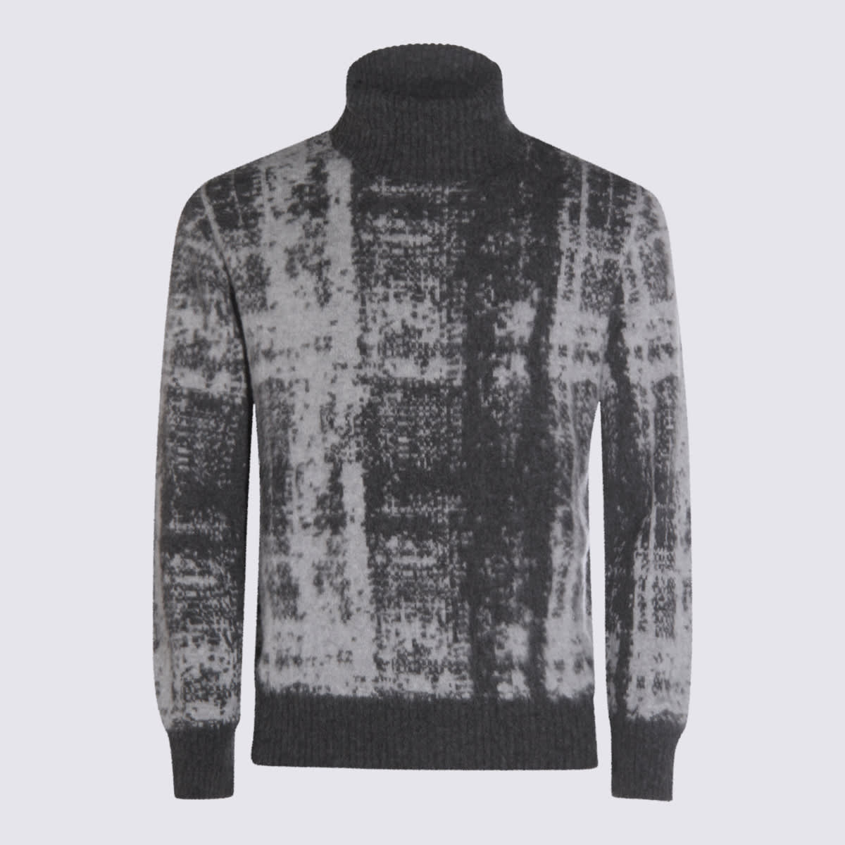 Black Wool Knitwear