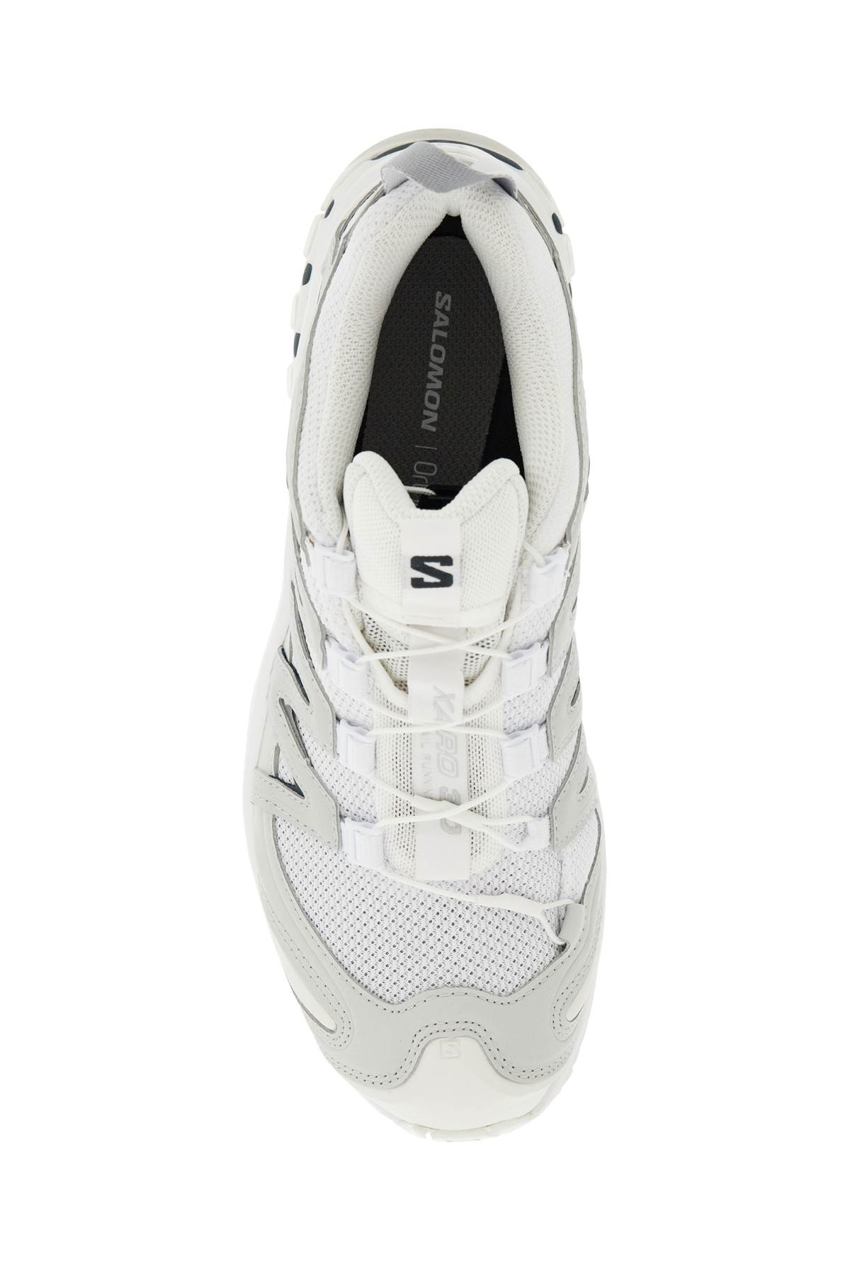 Shop Salomon Xa Pro 3d Sneakers In White Gray Violet Ftw Silver (white)