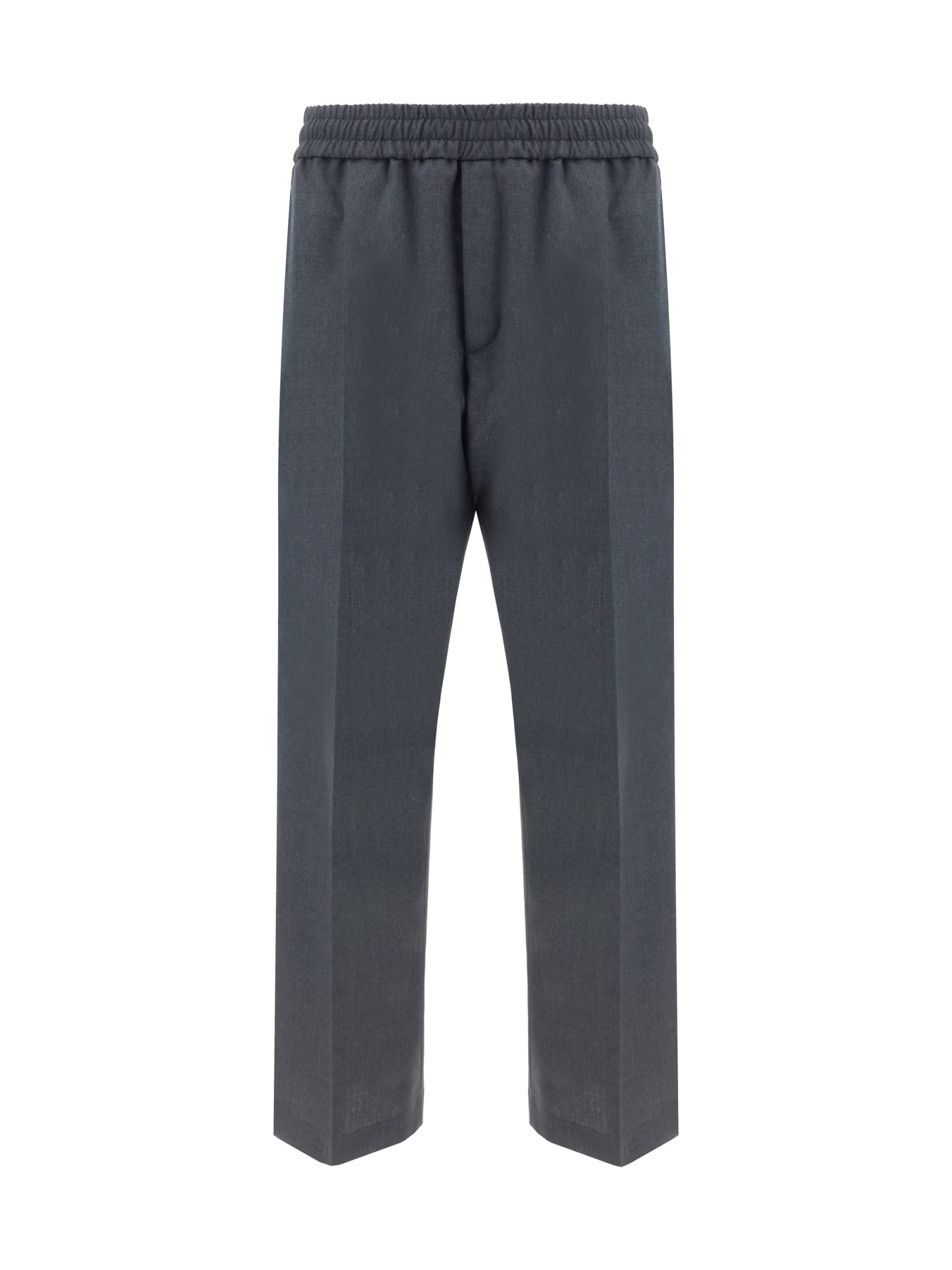 Shop Golden Goose Pants In Antracite/melange