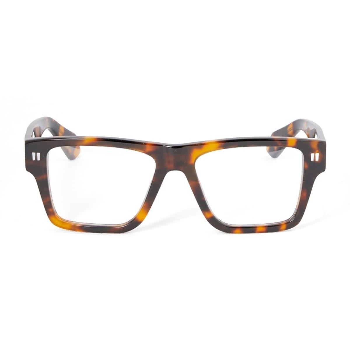 Off White Oerj075 Style 75 6000 Havana Blue Block Glasses