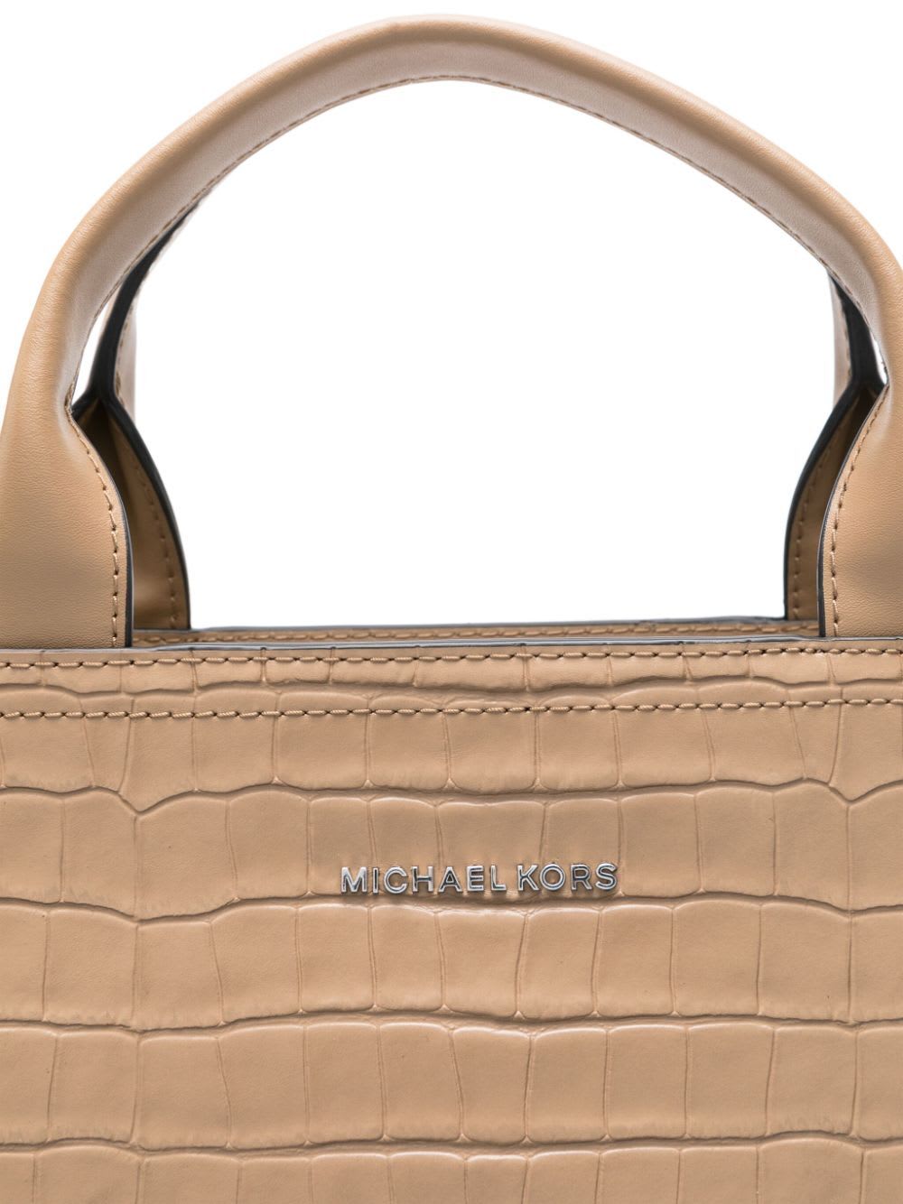 Shop Michael Kors City Tote Hudson In Husk