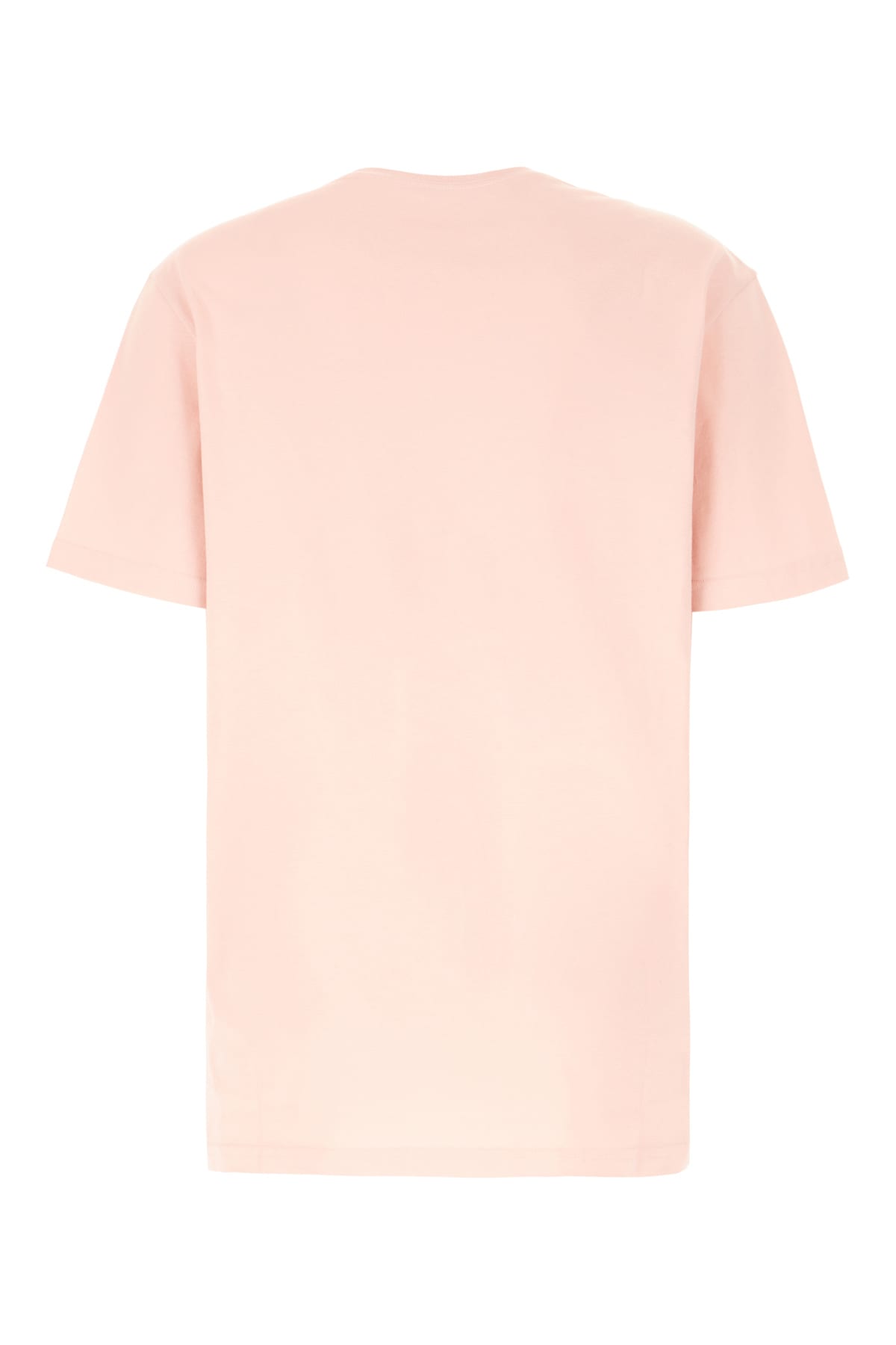 Shop Versace Pink Cotton T-shirt In Dustyrose