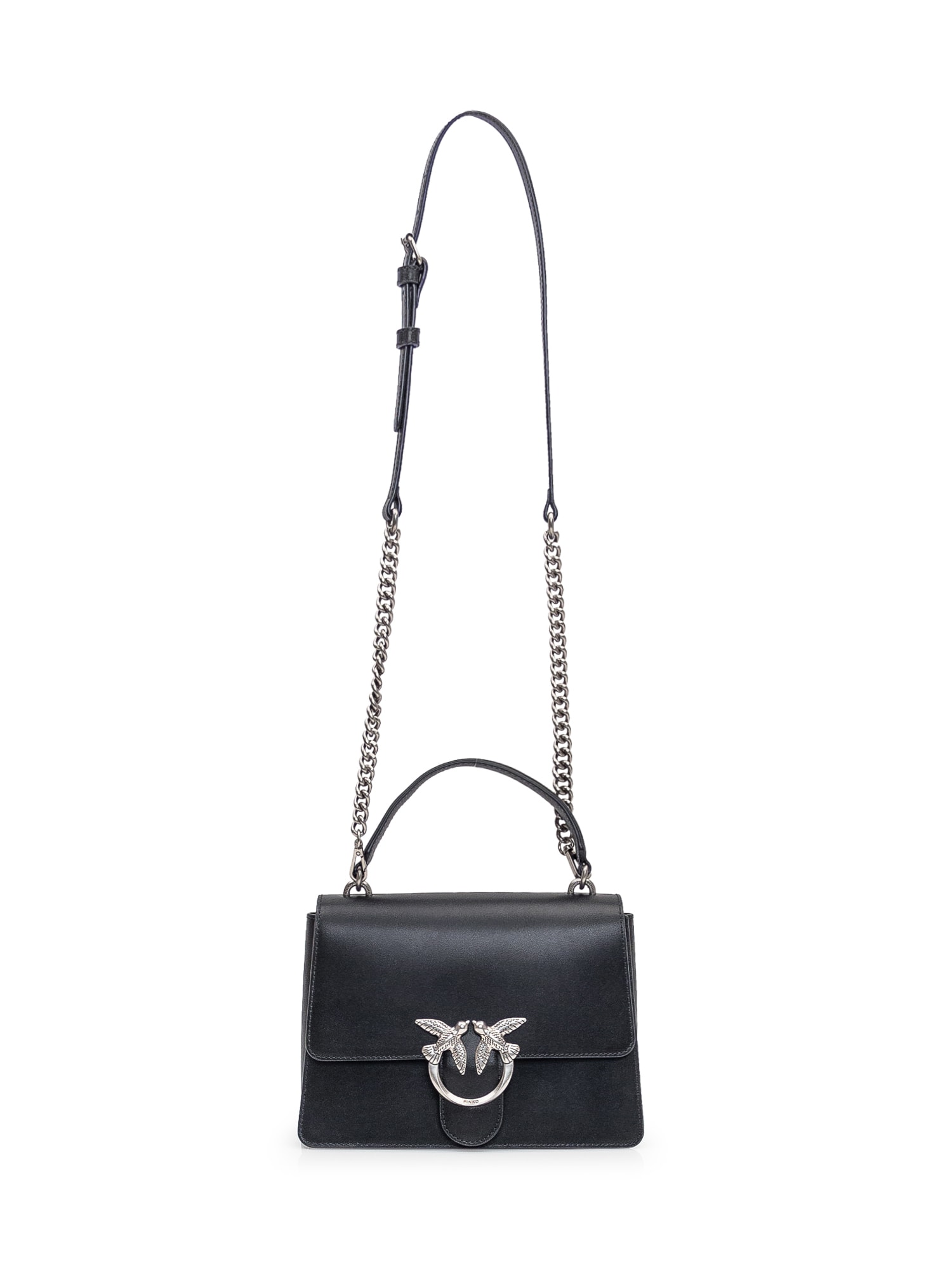 Shop Pinko Love One Bag In Black