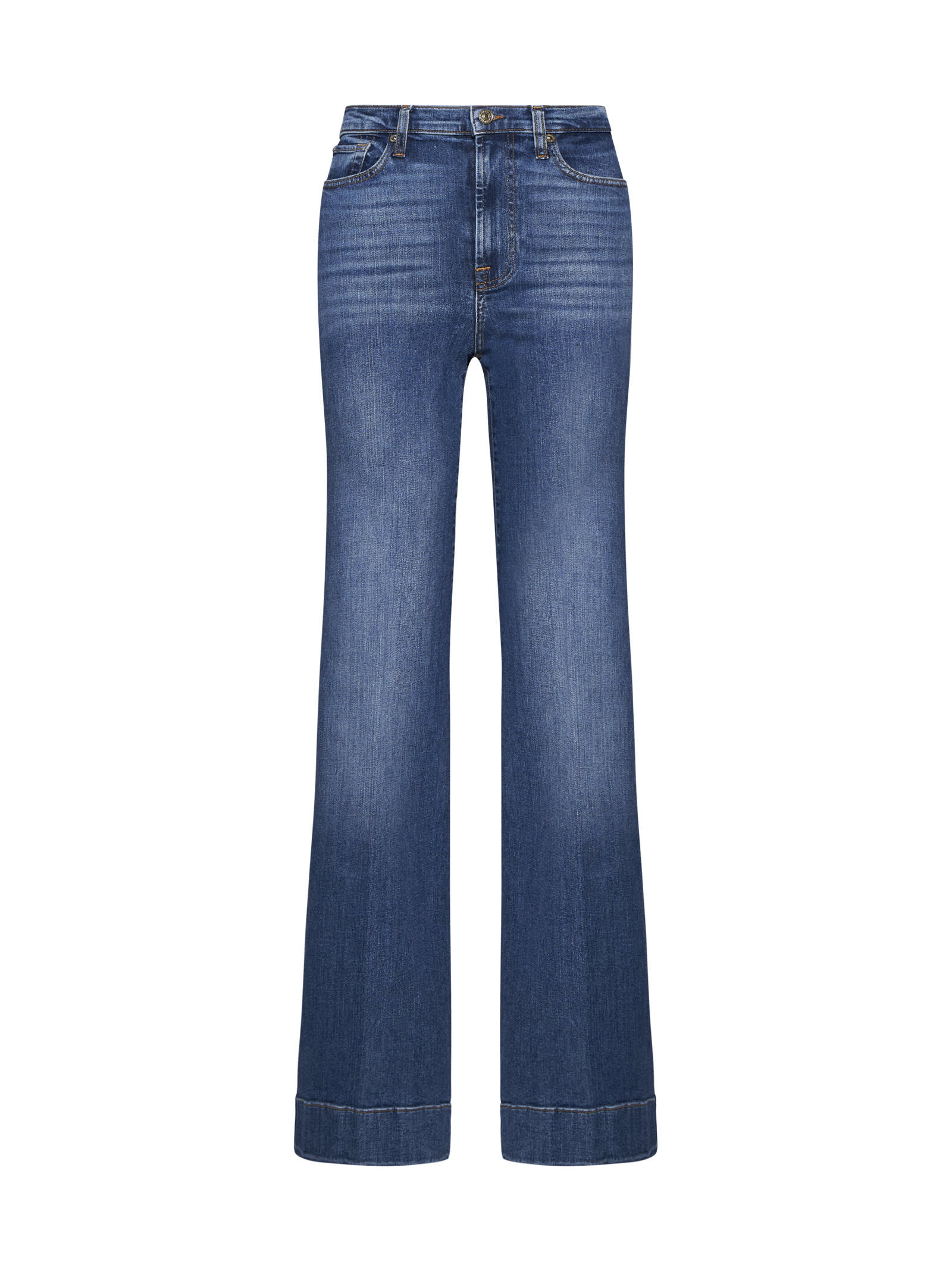 Shop 7 For All Mankind Jeans In Blue