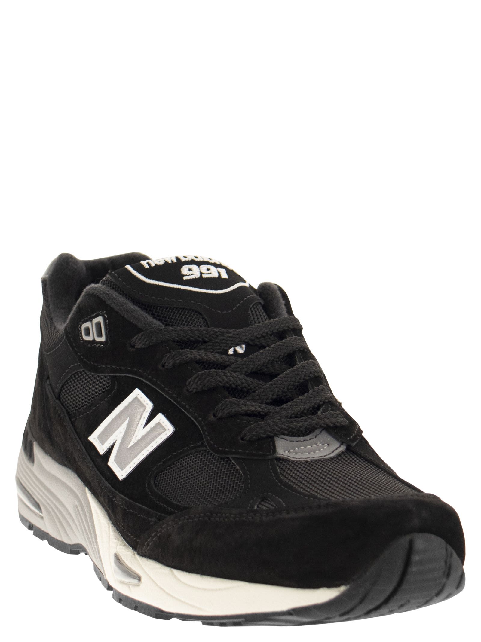Shop New Balance 991- Sneakers In Black