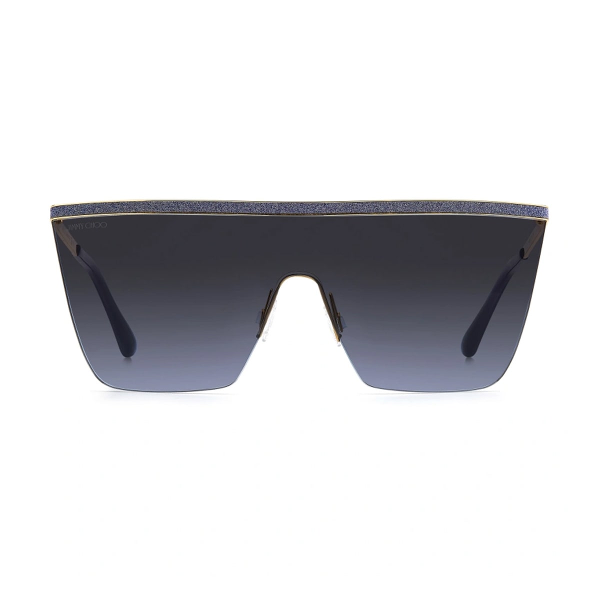 Shop Jimmy Choo Jc Leah/s Lks/gb Sunglasses In Blu