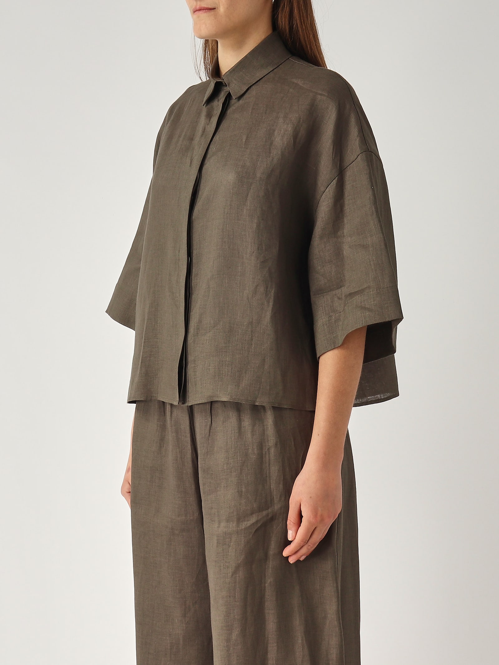 Max Mara Mirano Shirt In Brown