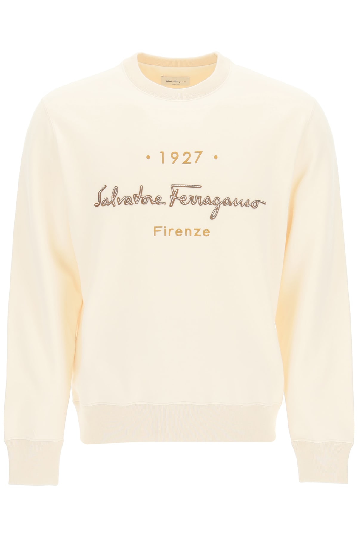 Salvatore Ferragamo 1927 Signature Crewneck Sweatshirt