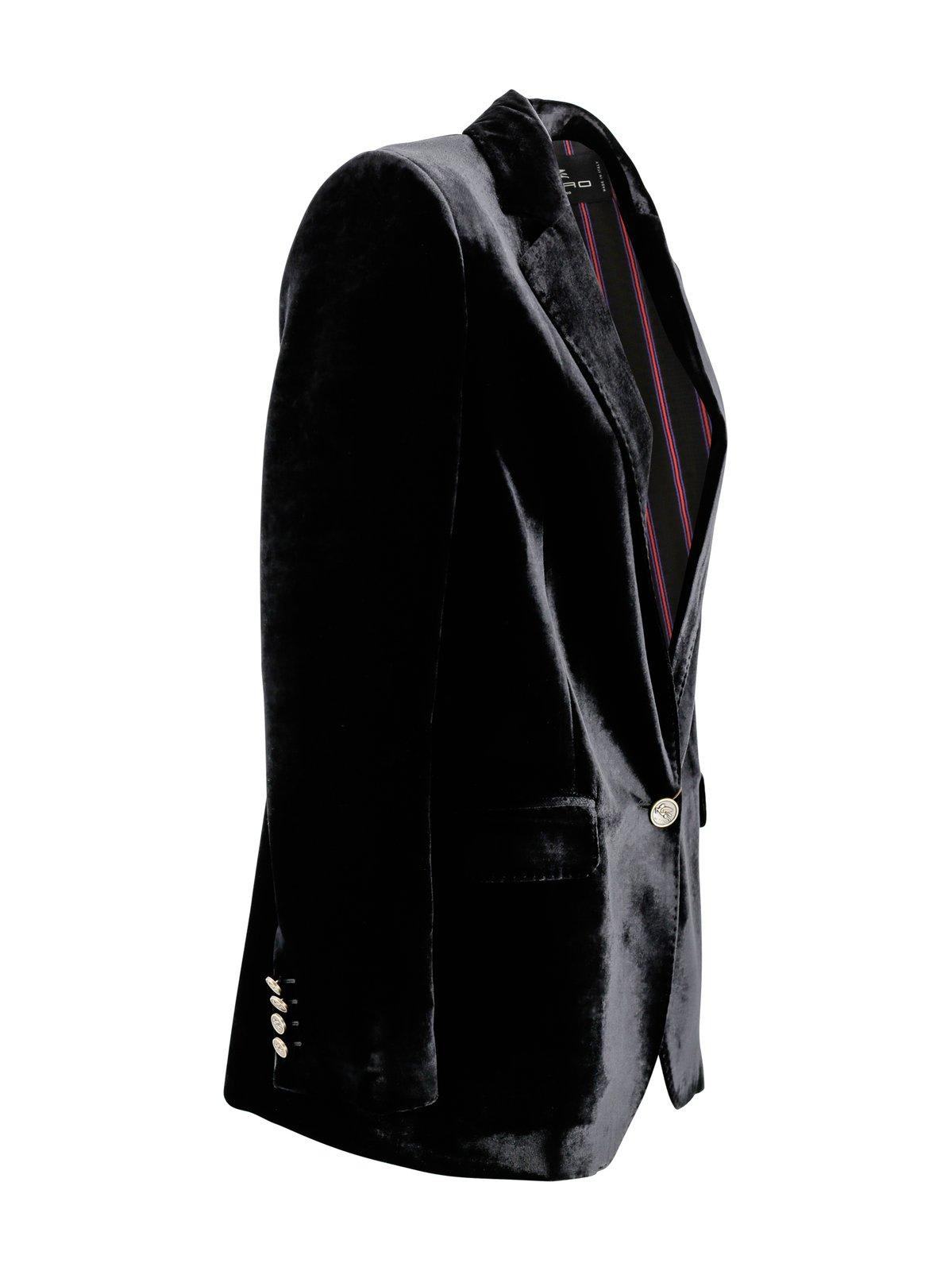 Shop Etro Velvet Jacket