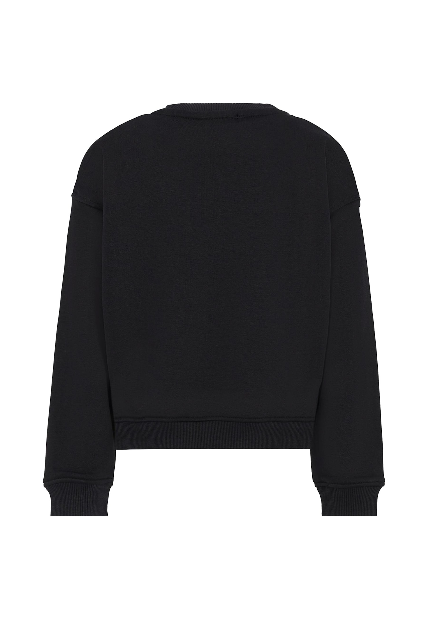 Richmond Black Sweatshirt For Kids With Logo In Black