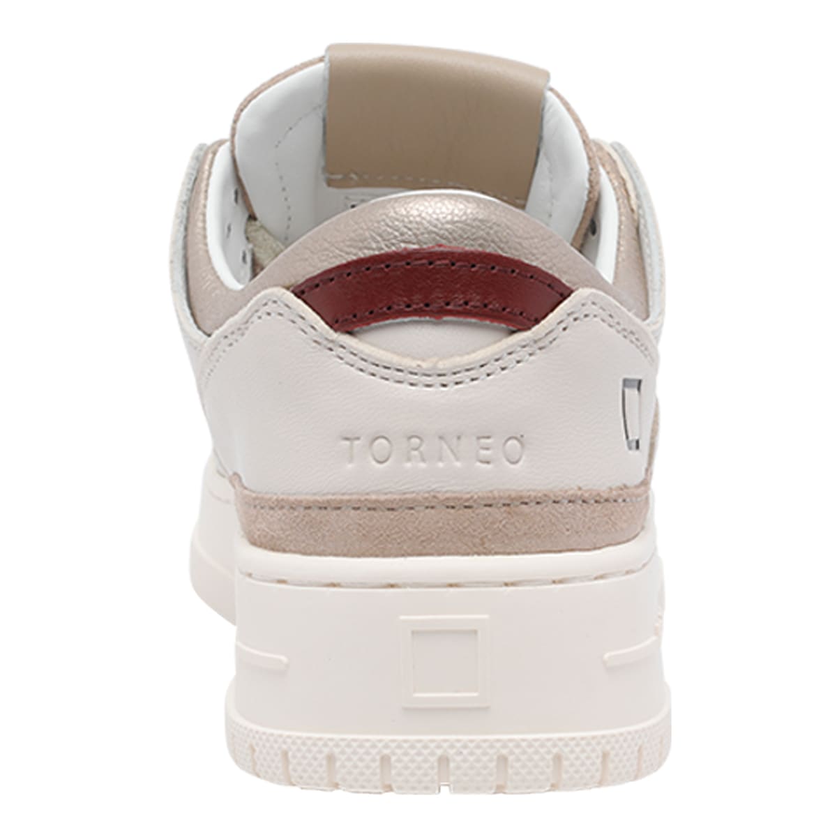 Date Torneo Suede Leather Sneakers In Pink