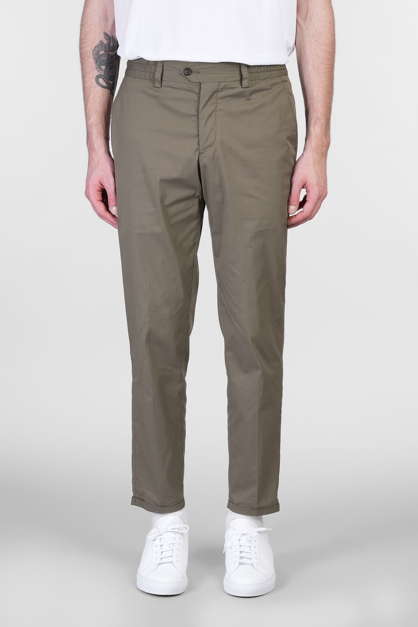 Vd05 Pants In Green Cotton