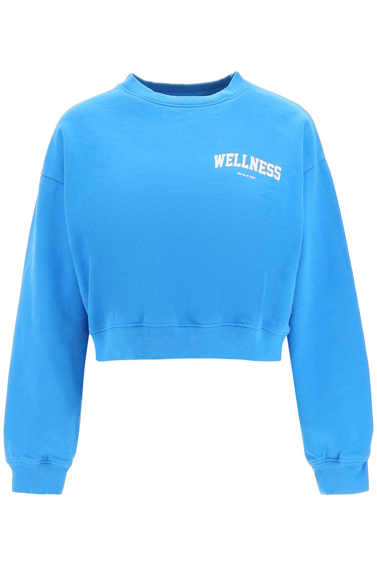 Sporty & Rich Wellness Ivy Cropped Sweatshirt