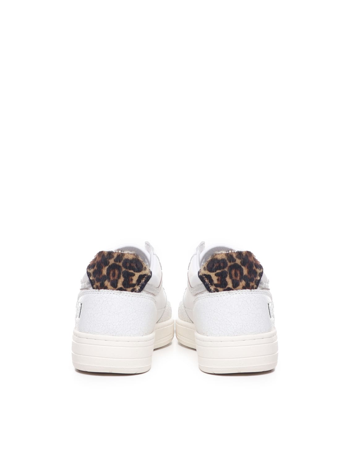 Shop Date Court 2.0 Sneakers In White-leopard