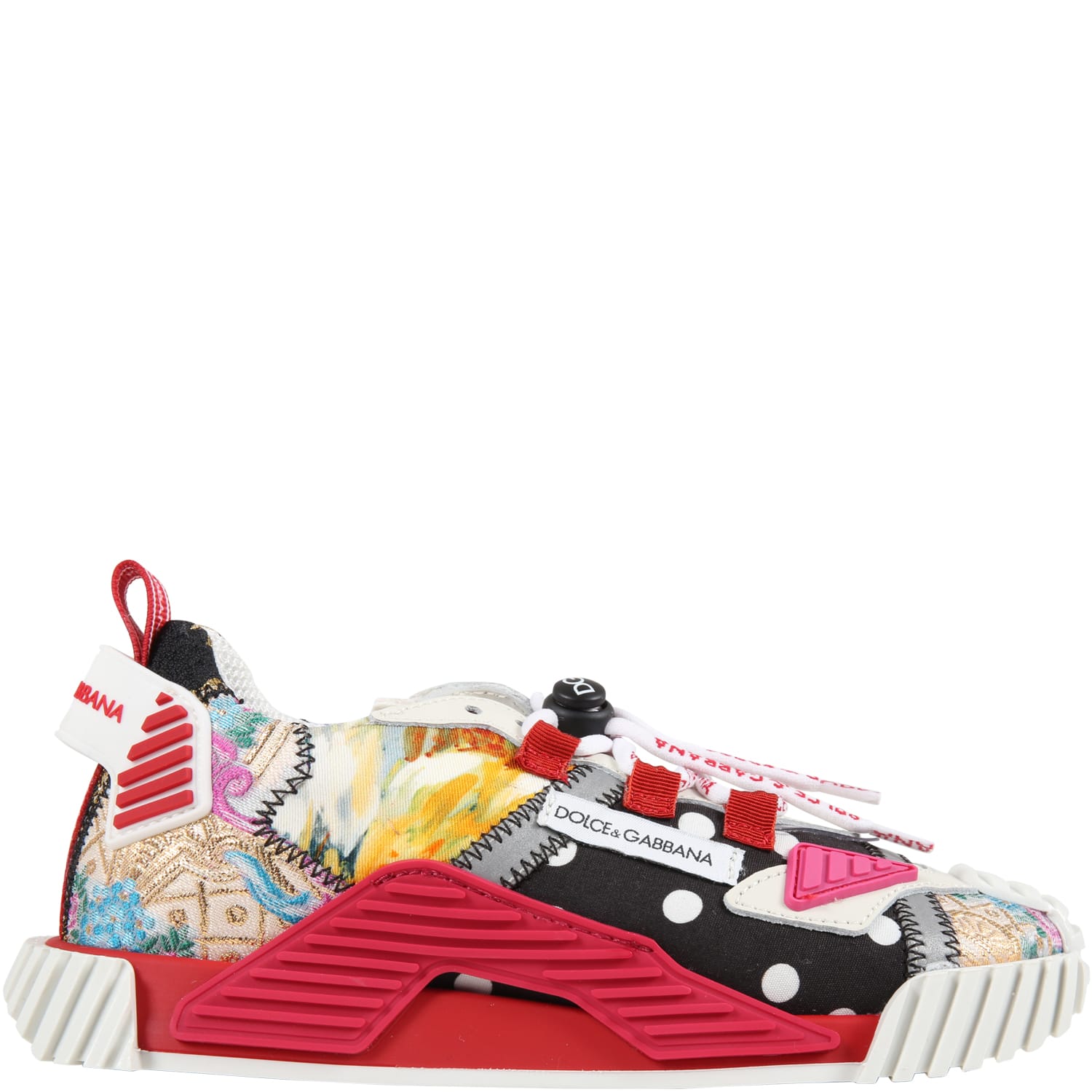 Dolce & Gabbana Multicolor Sneakers For Girl