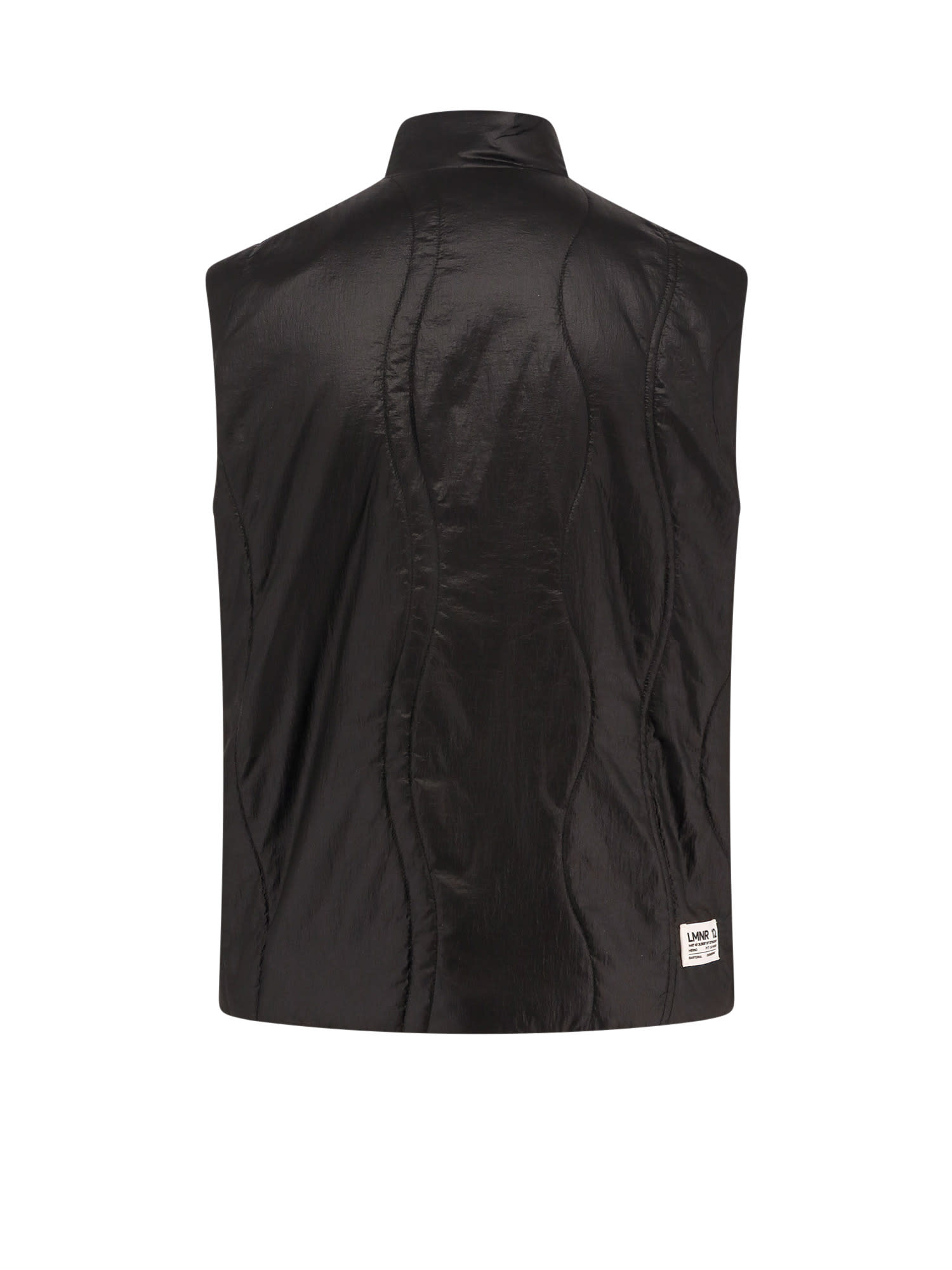 Shop Herno Laminar Laminar Padded And Quilted Sleeveless Jacket In Black