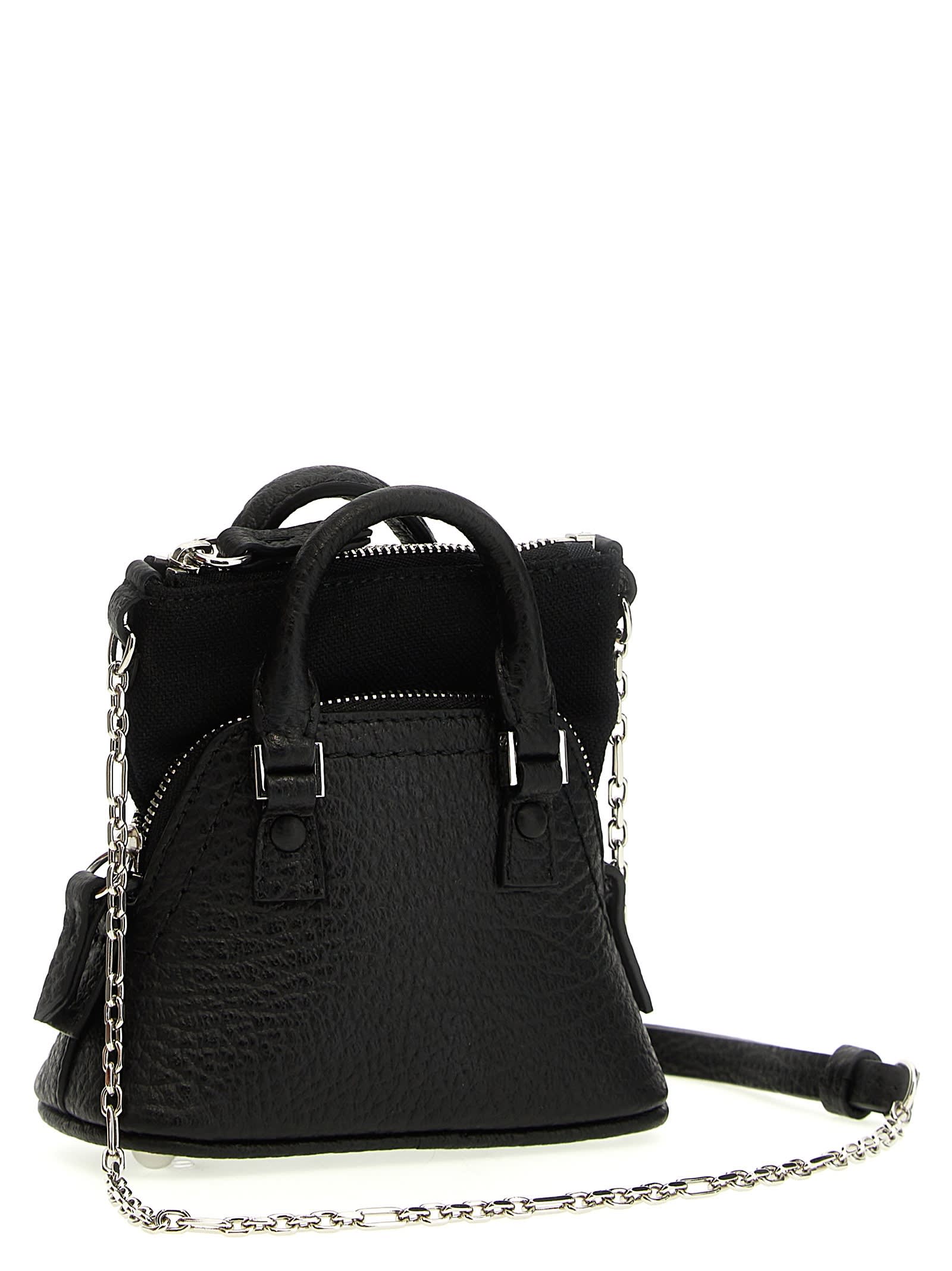 Shop Maison Margiela 5ac Classique Baby Shoulder Bag In Black