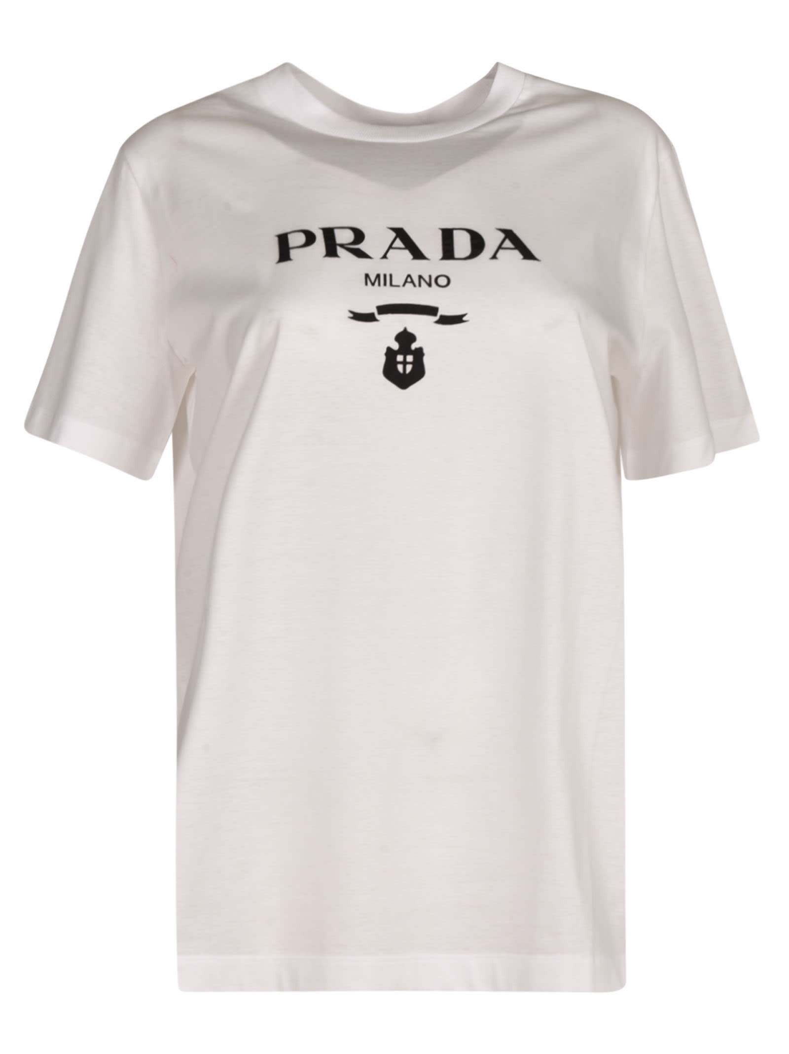 Prada Logo Print T-shirt