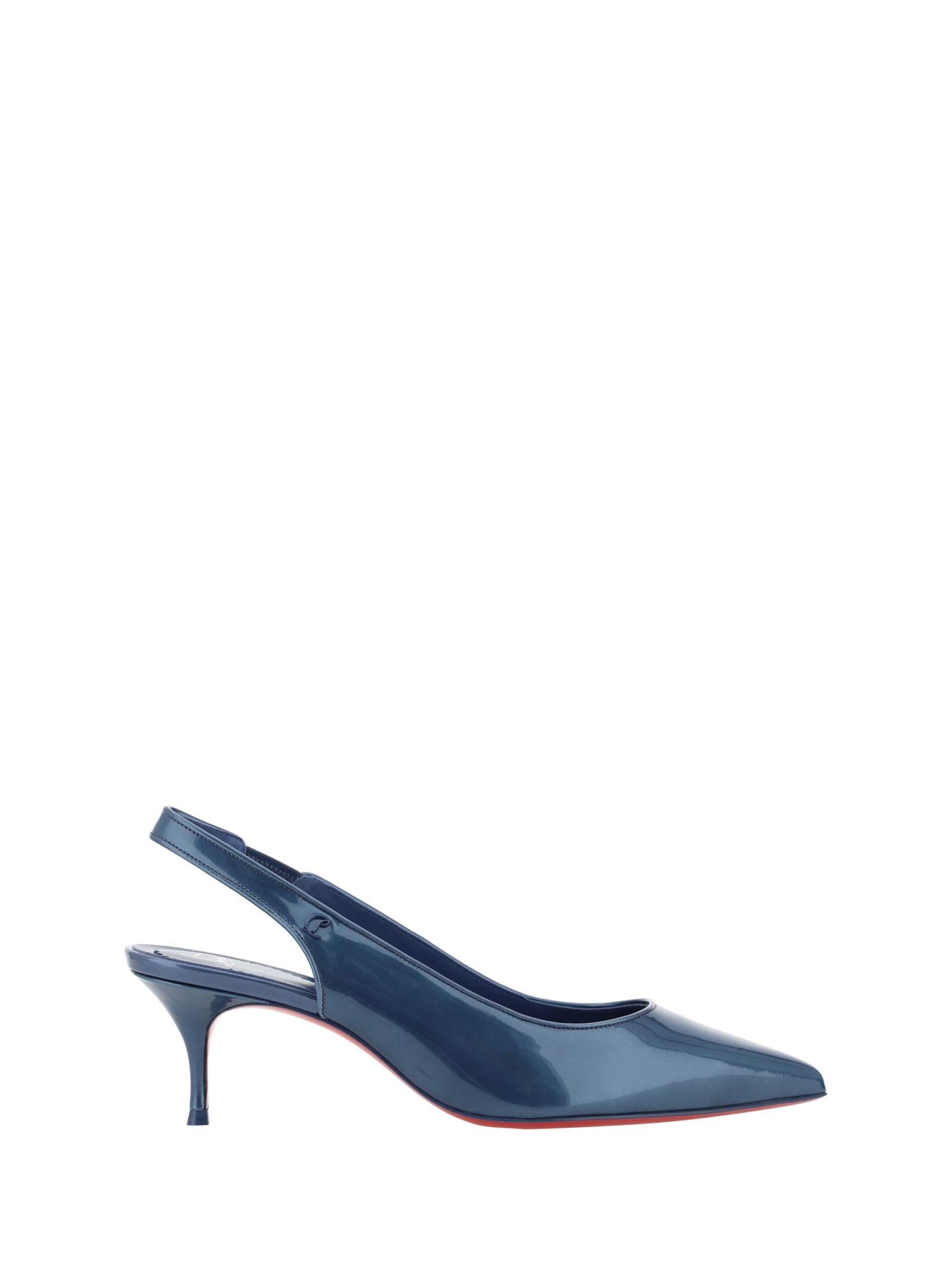 Shop Christian Louboutin Sporty Kate Pumps In Denim/lin Denim