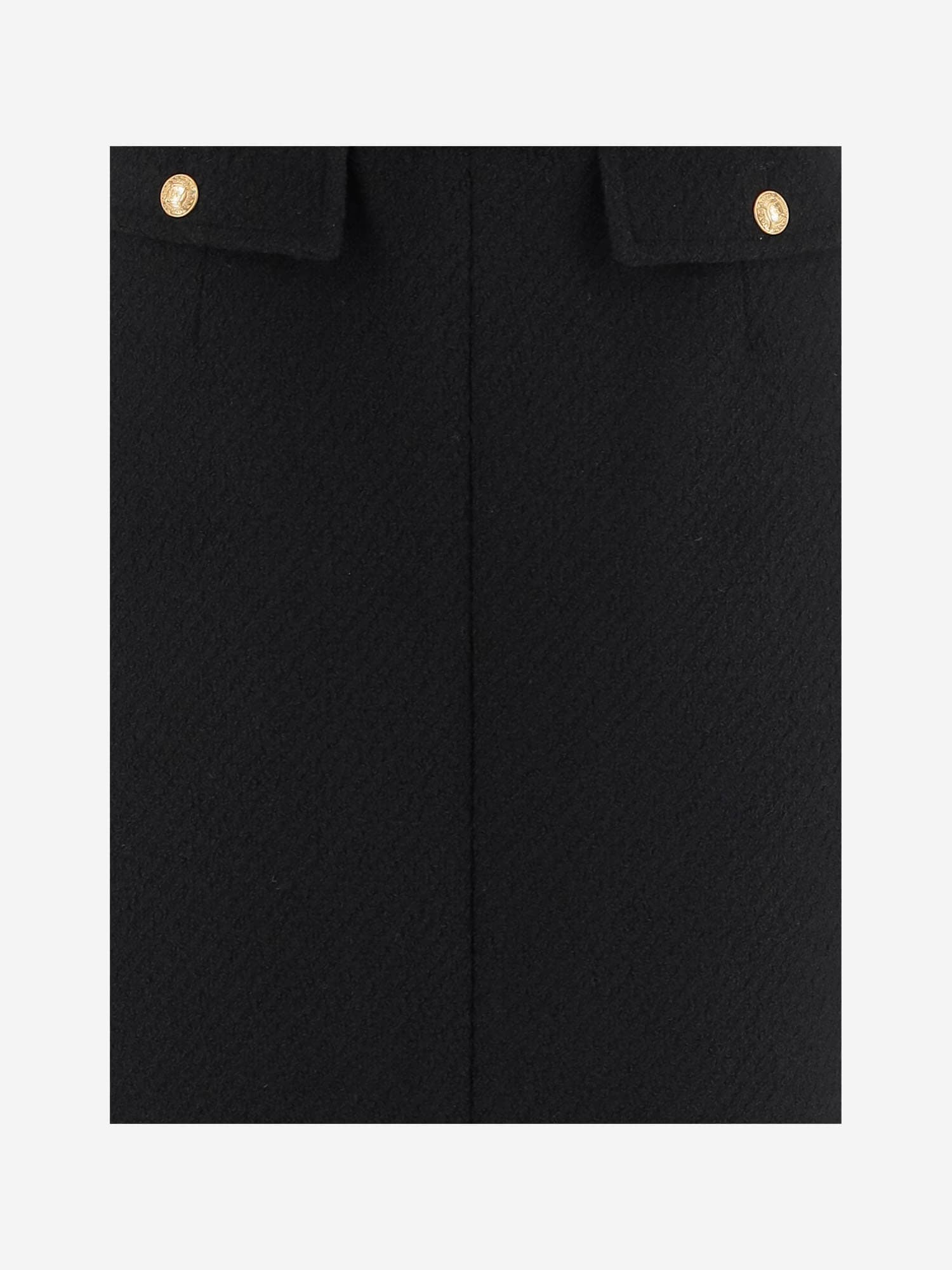 Chloé Bouclé Wool Knee-length Skirt