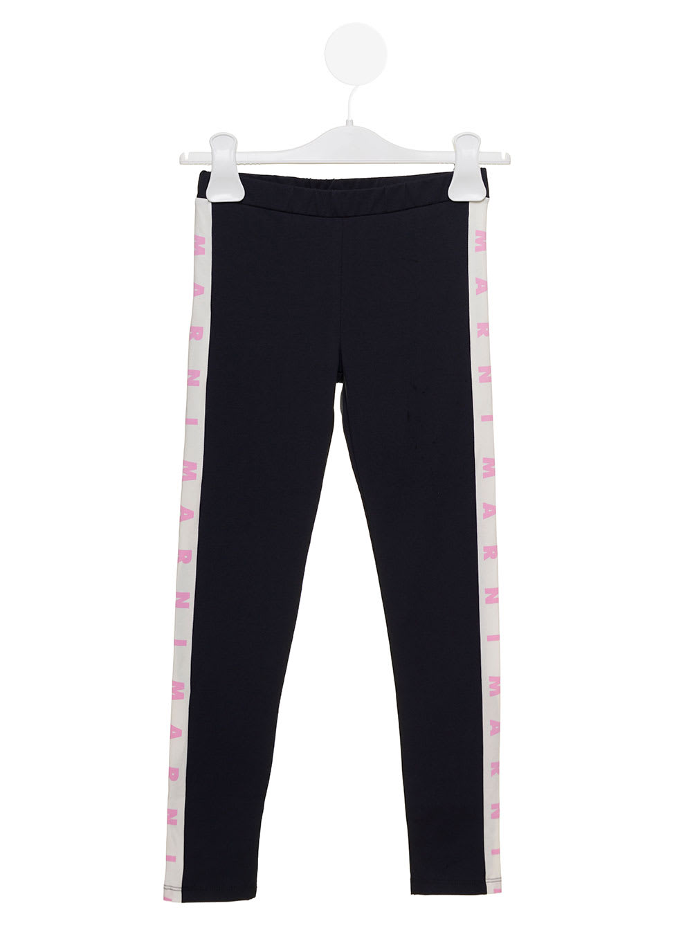 Marni Kids Baby Girls Blue Leggings With Side Band