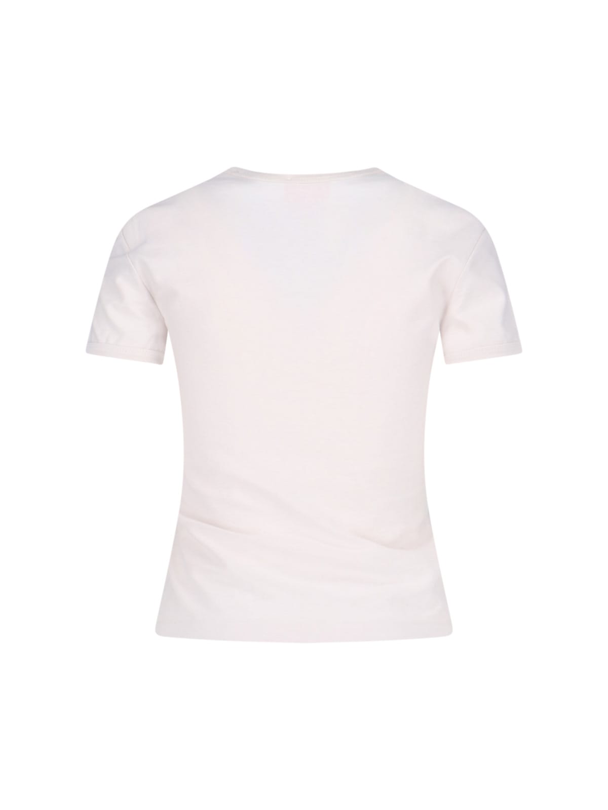 Shop Diesel T-malun T-shirt In Crema