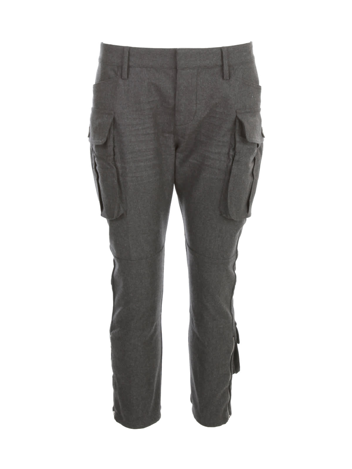 Dsquared2 Skinny Cropped Cargo Pocket Pants