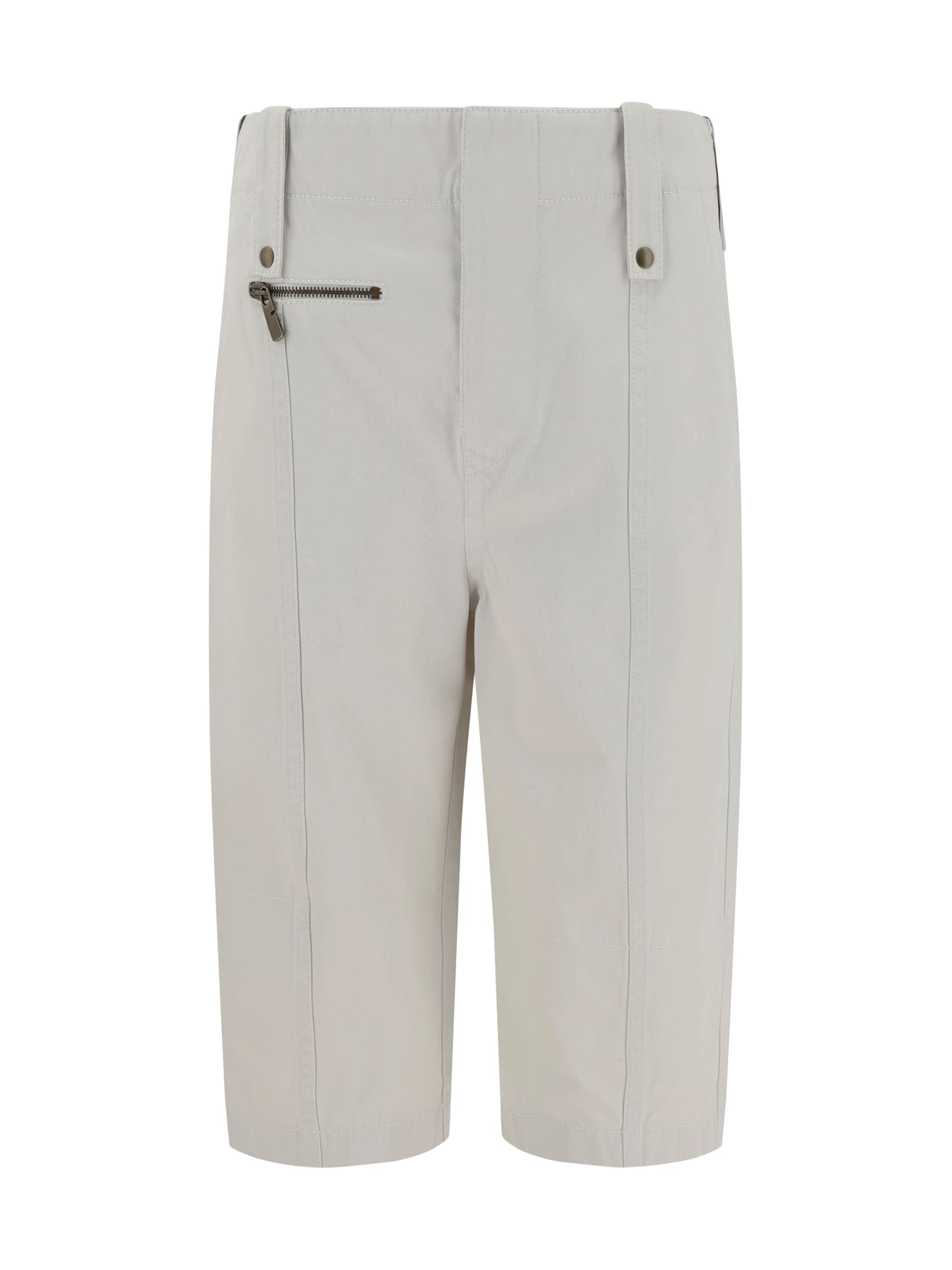 Shop Burberry Cotton Capri Pants