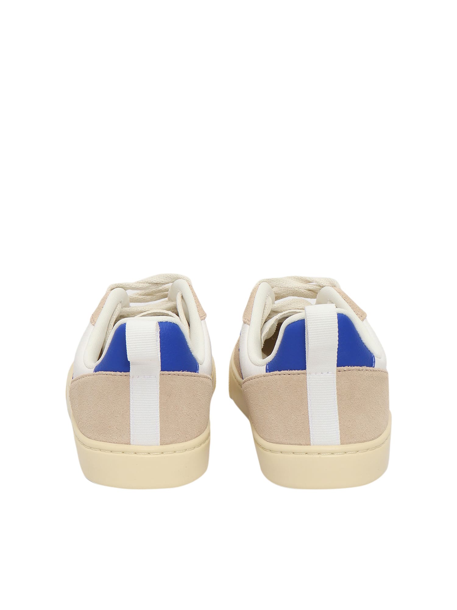 Veja Kids' Small V-10 Sneaker In White