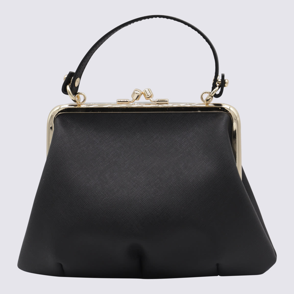 Vivienne Westwood Black Shoulder Bag In Black