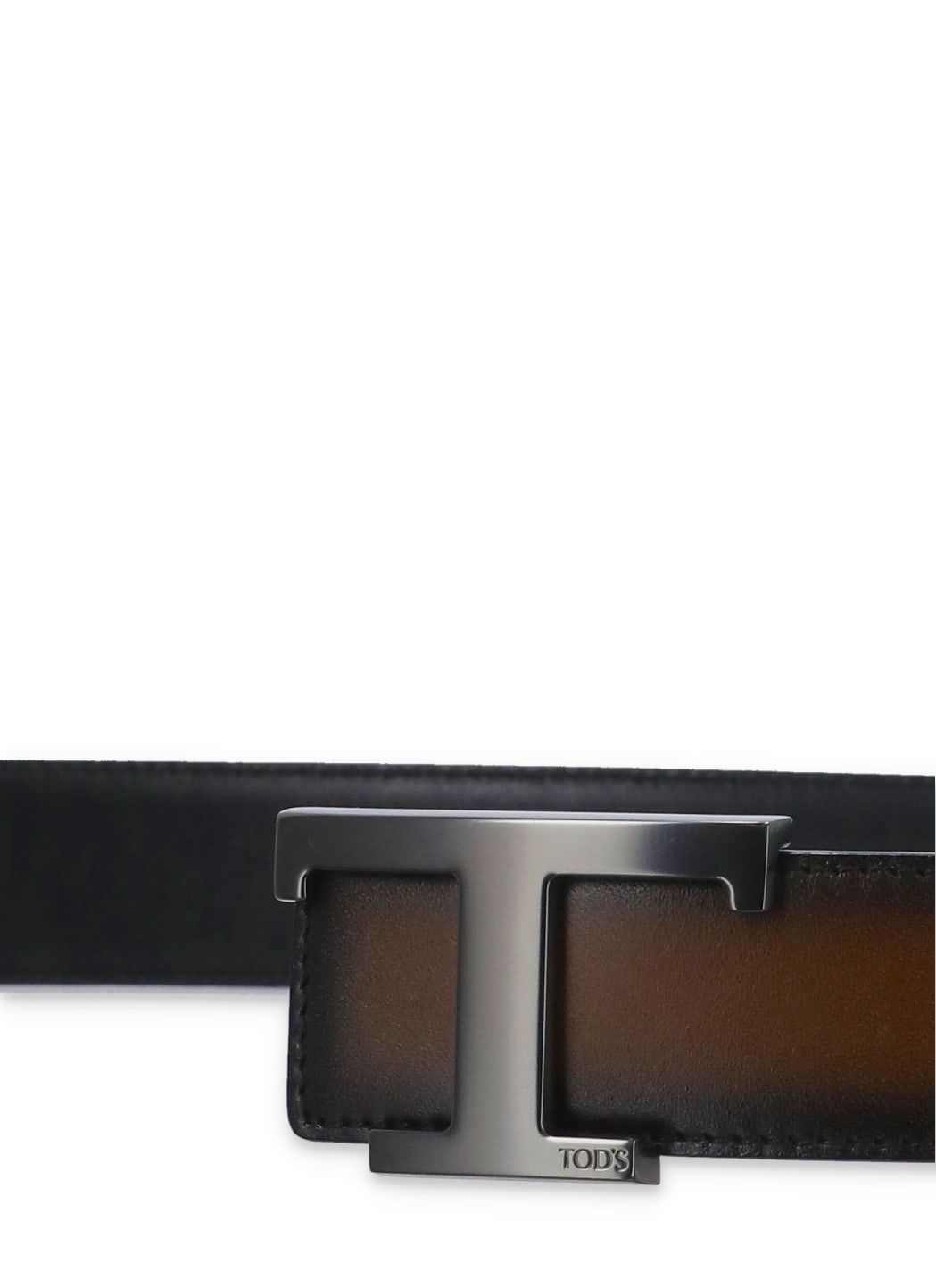 TOD'S LEATHER REVERSIBLE TIMELESS BELT 