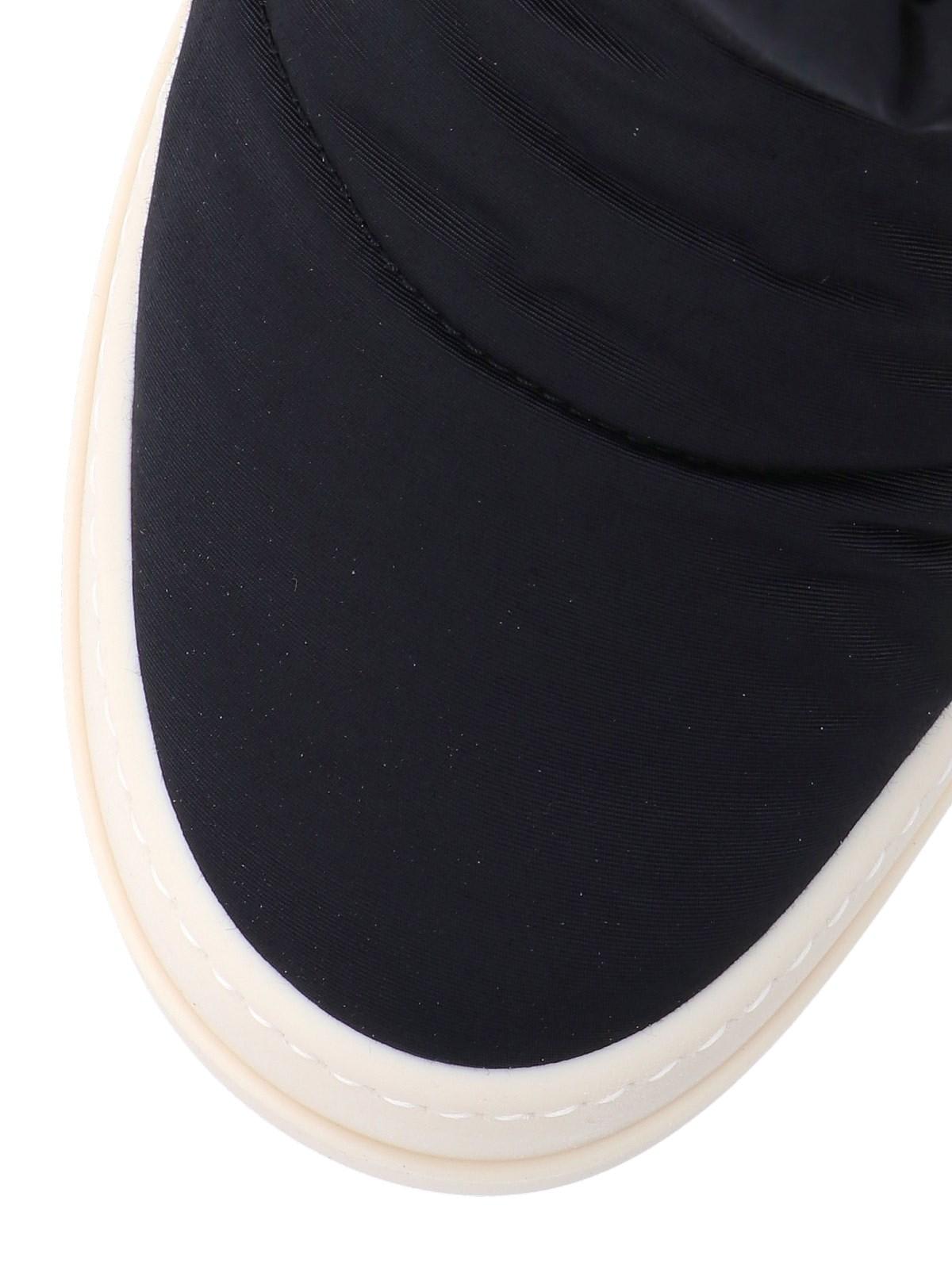Drkshdw Padded Ankle Boots Low Lunar In Black