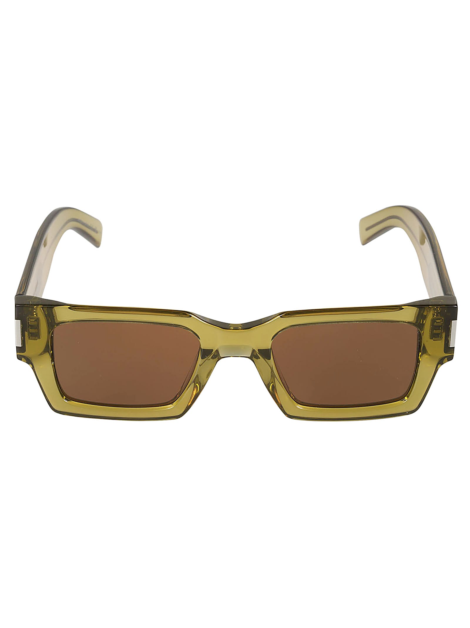 Saint Laurent Sl 572 Sunglasses In Green