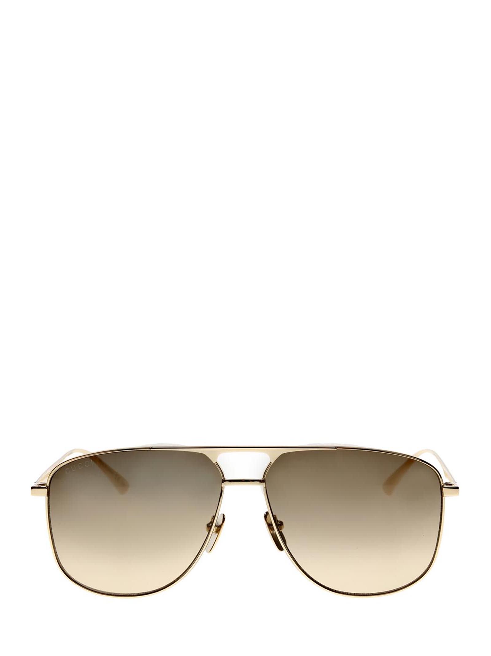 Gucci Eyewear Gucci Gg0336s Gold Sunglasses