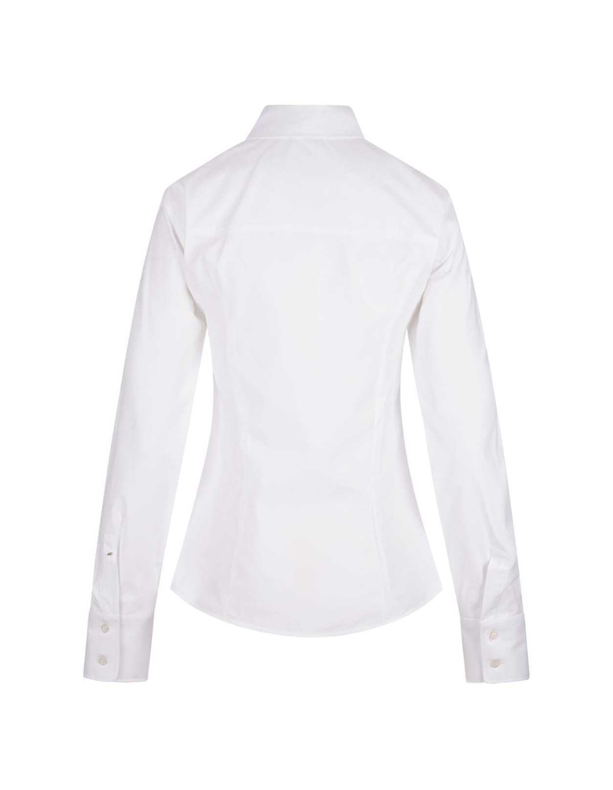Shop Sportmax White Scout Shirt In Bianco