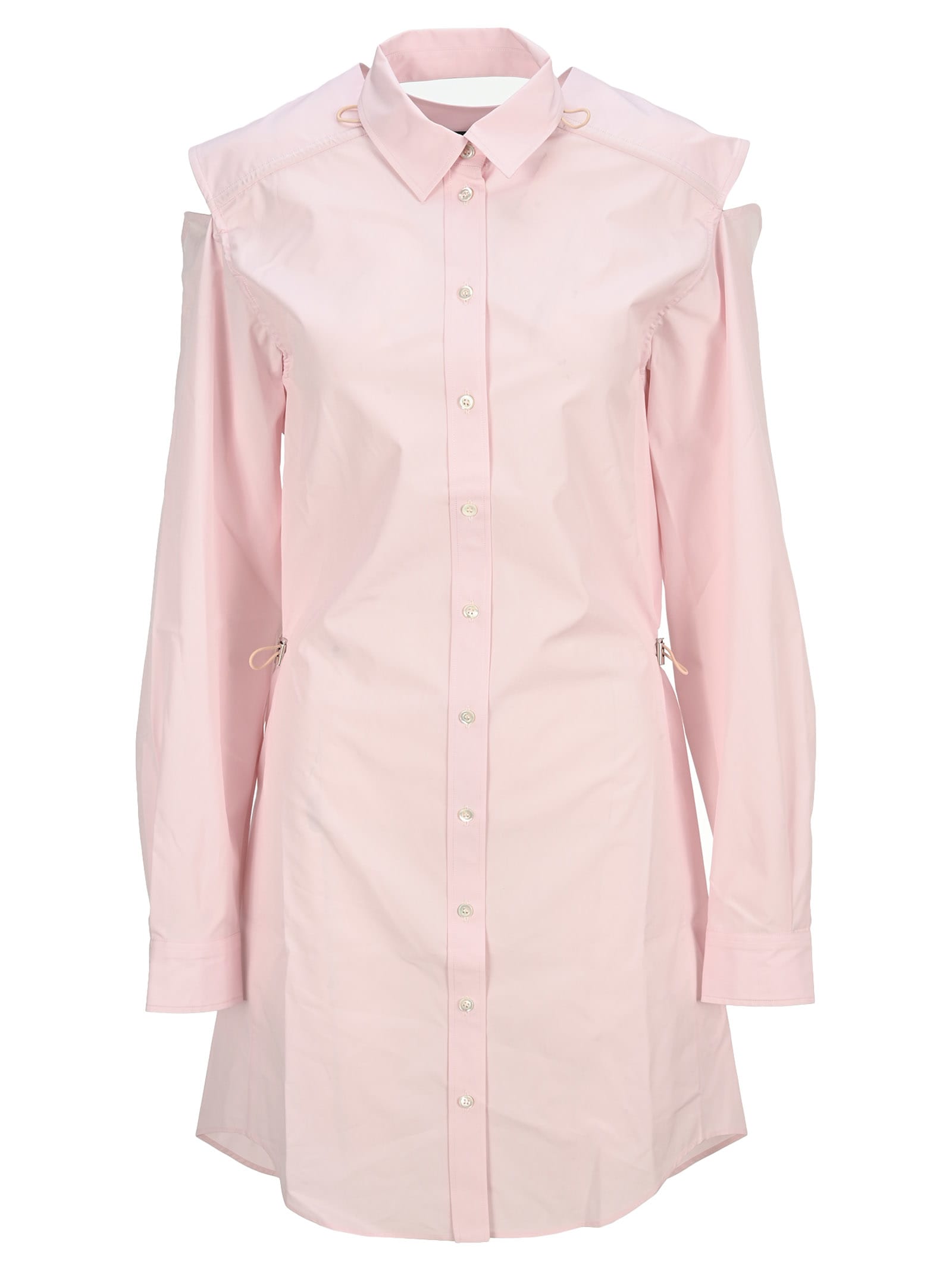 Y/PROJECT Y/PROJECT CONVERTIBLE SHIRT DRESS,WSHIRT54S20F140LIGHTPINK