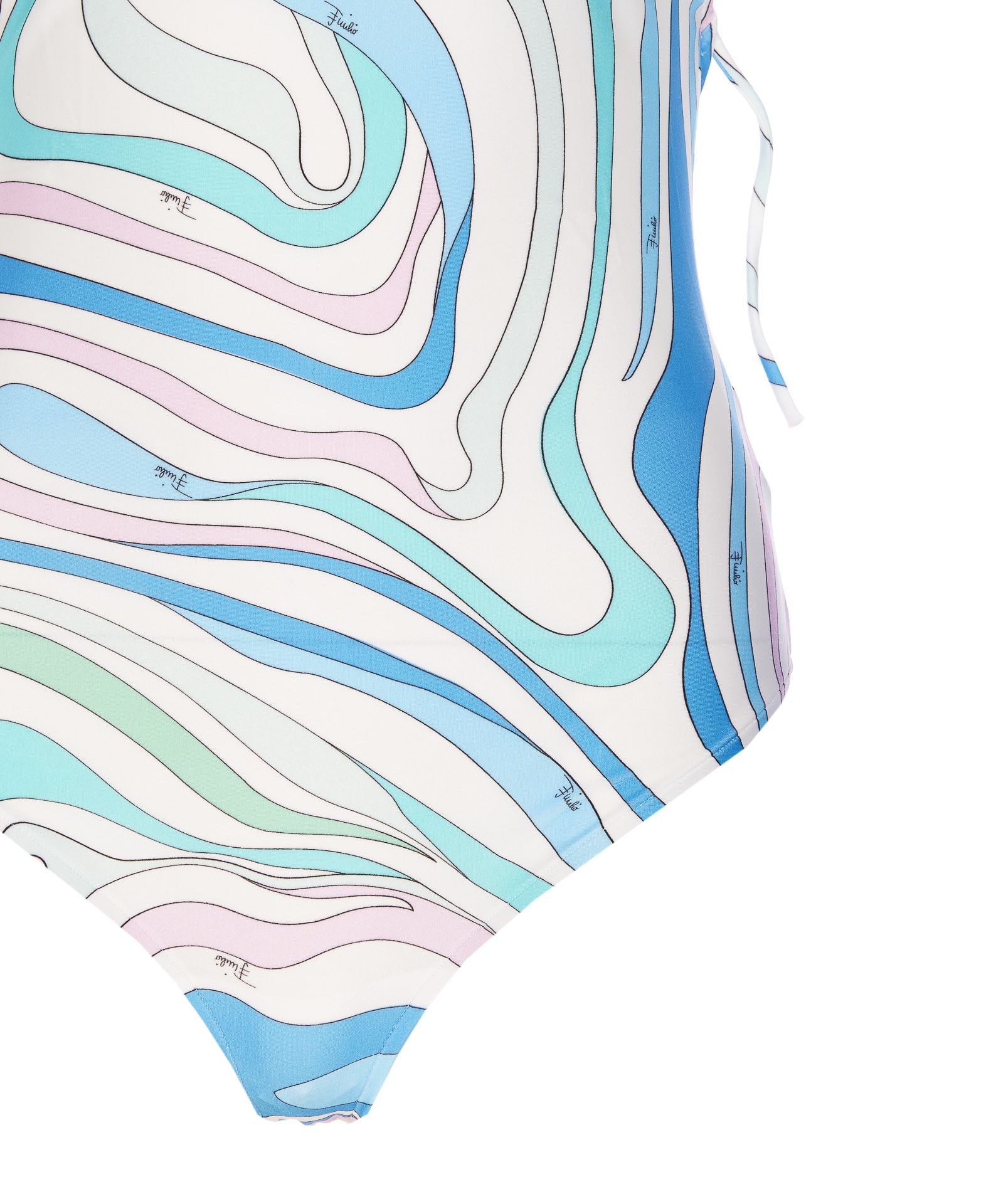 Shop Pucci Marmo Print Swimwear In Multicolour