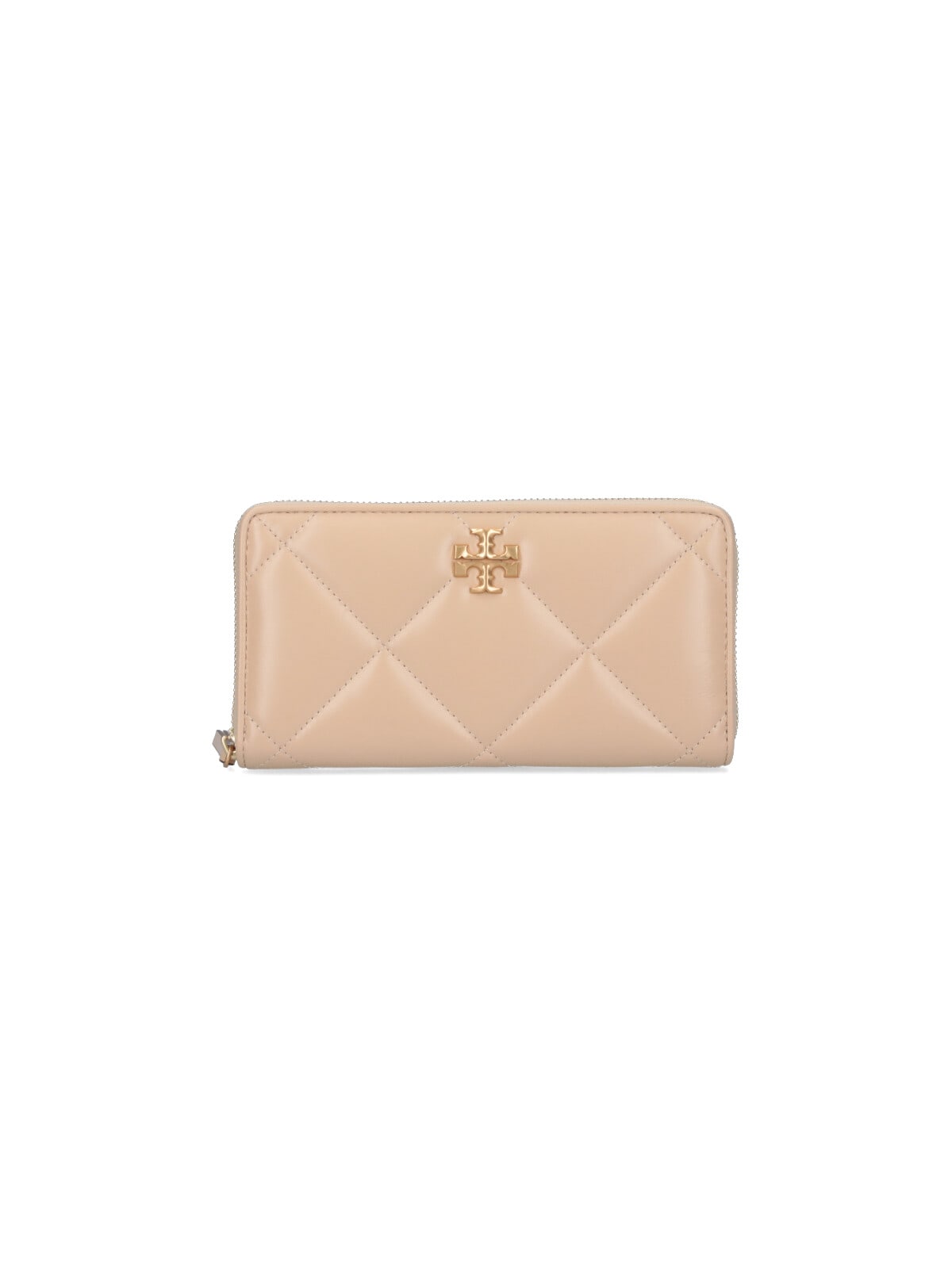 Tory Burch Kira Continental Zip Wallet In Neutral