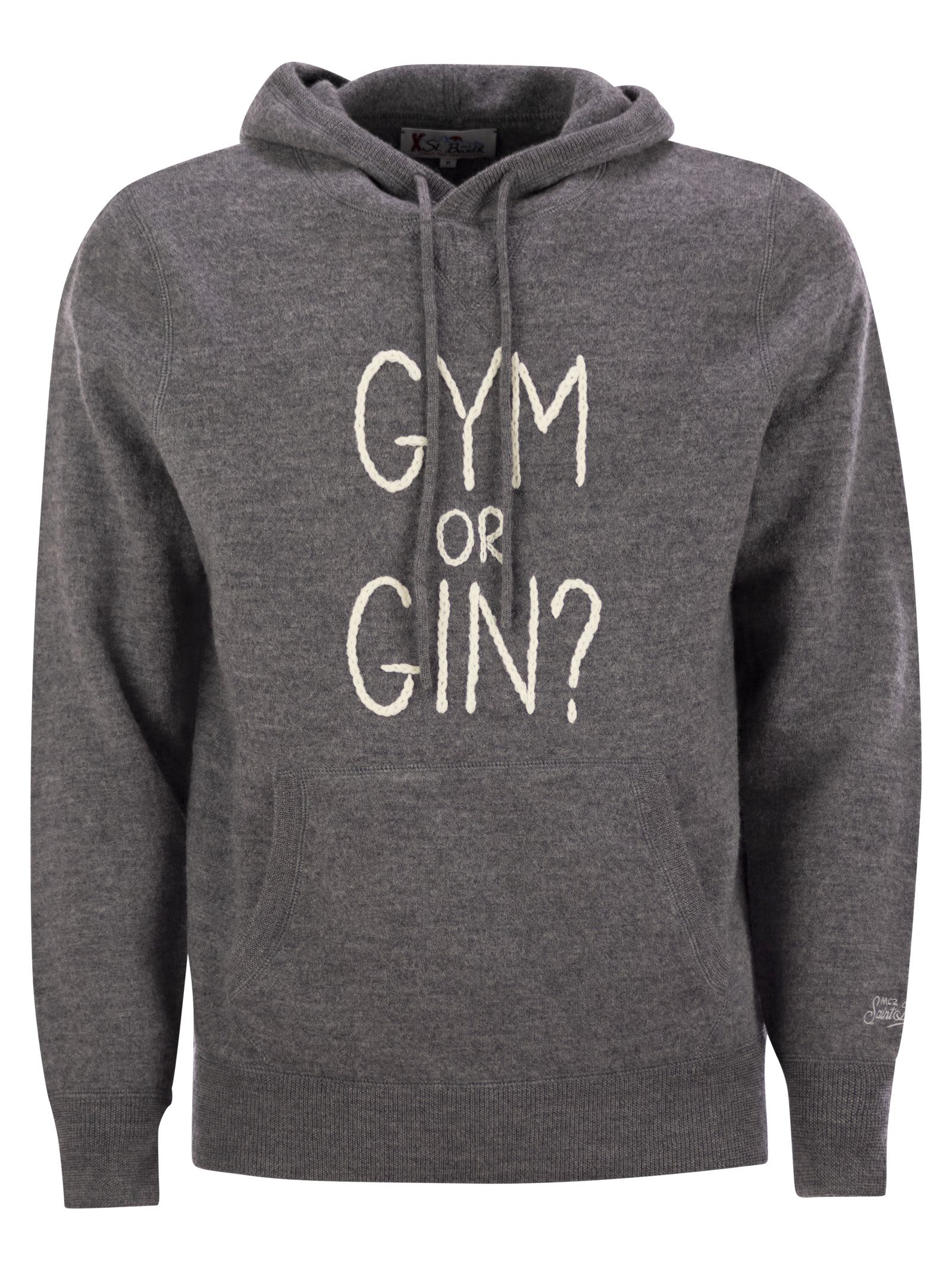 Shop Mc2 Saint Barth Wool Jumper Gyn Or Gin? In Grey