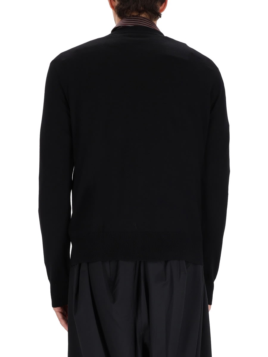 Vivienne Westwood Alex Jersey With Logo In Black