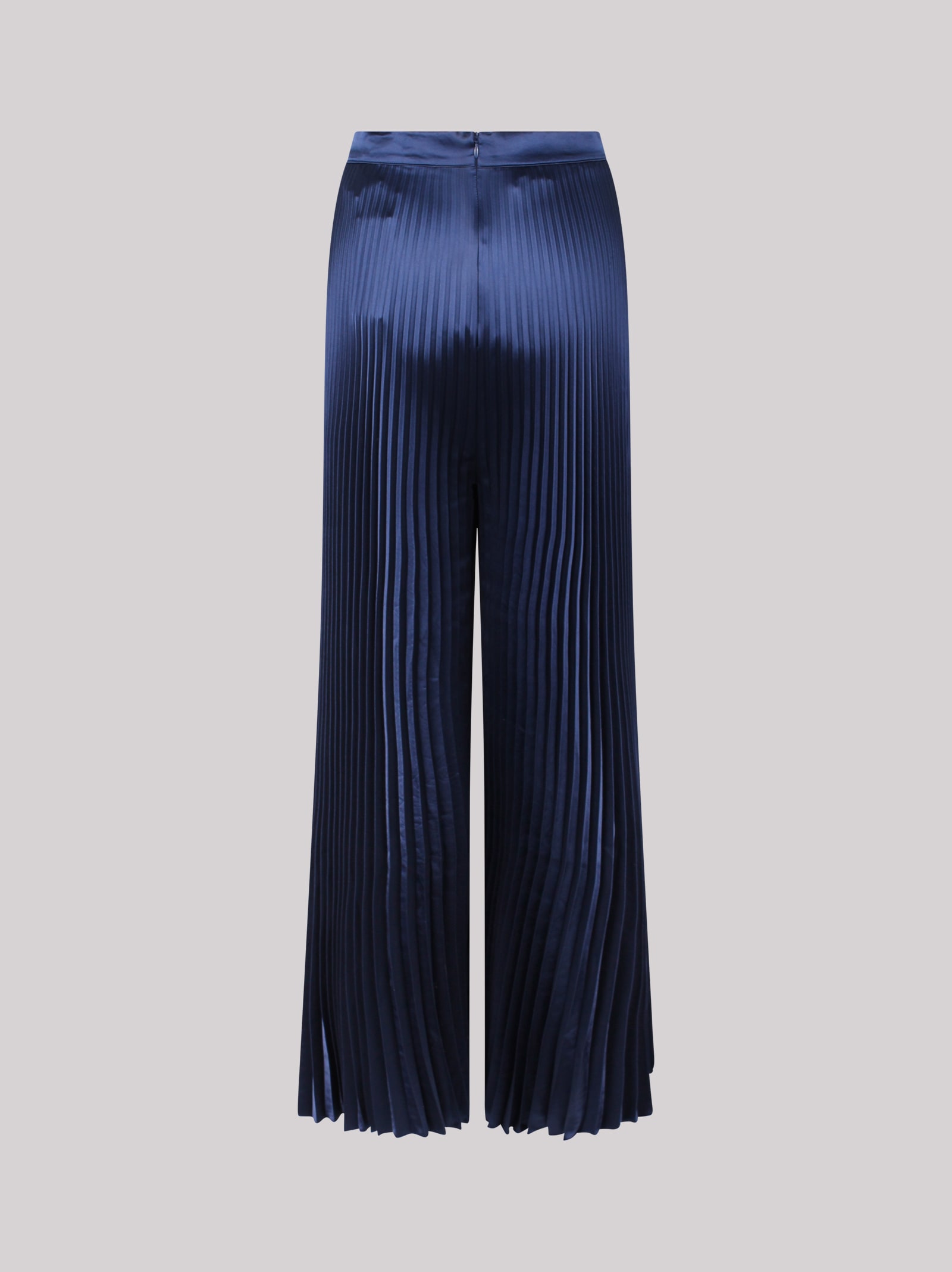 Shop L'idée L Idee Bisous Pleated Palazzo Trousers