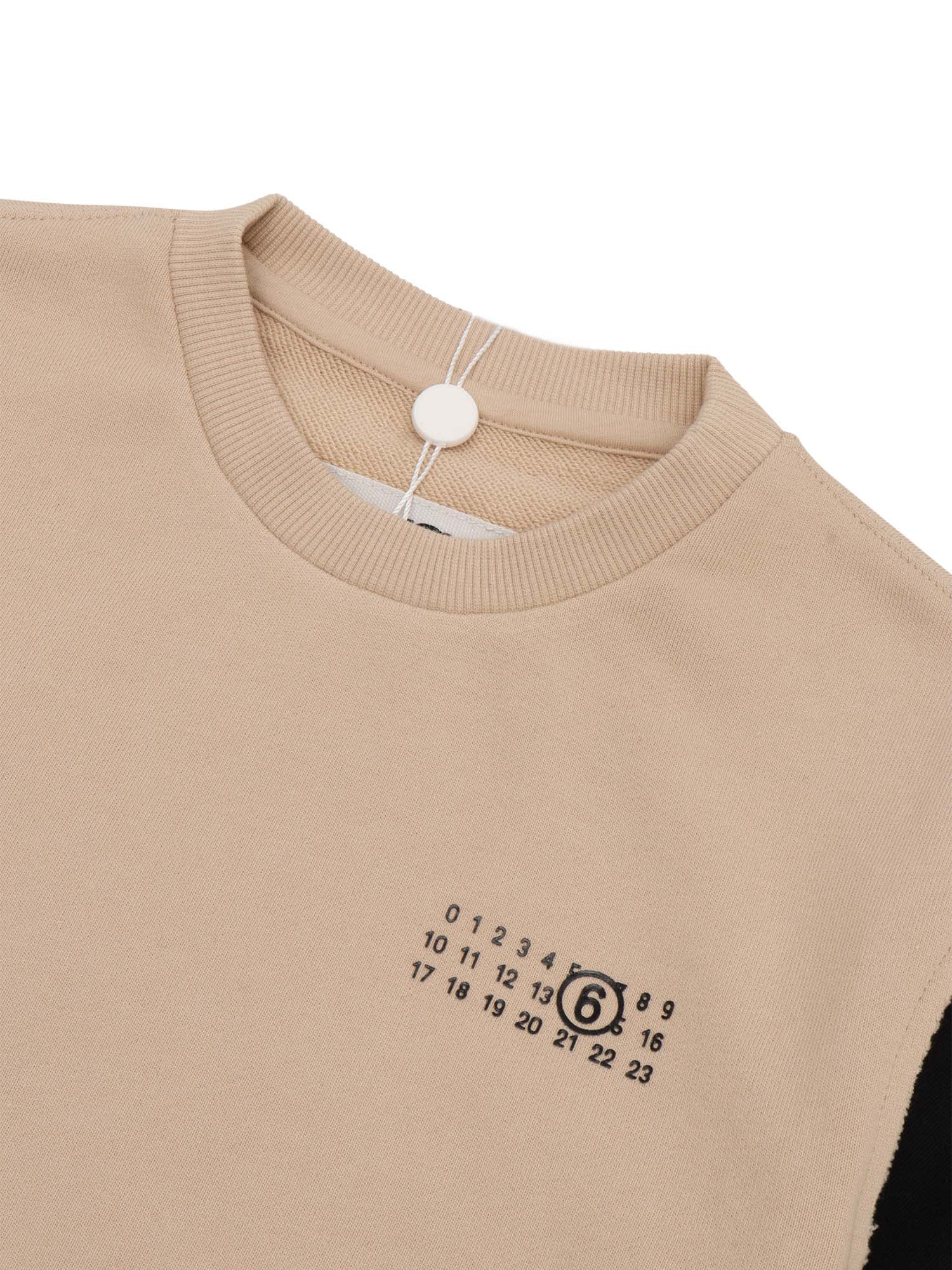 Shop Mm6 Maison Margiela Sweaters In Beige