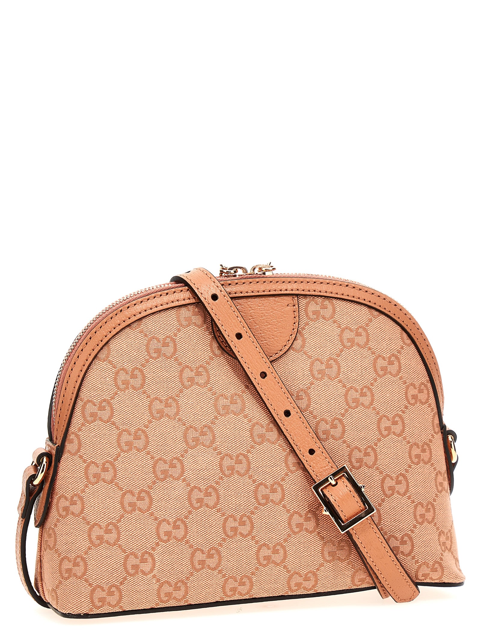 Shop Gucci Ophidia Gg Small Shoulder Bag In Pink