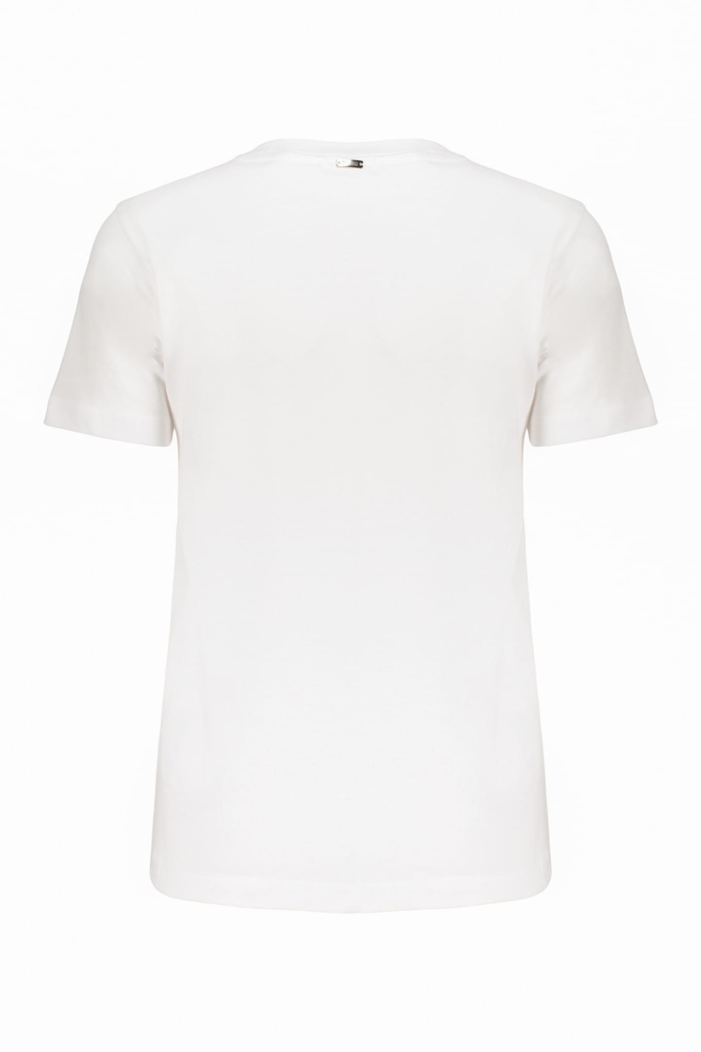 Herno White Interlock Jersey Logo T-shirt In White