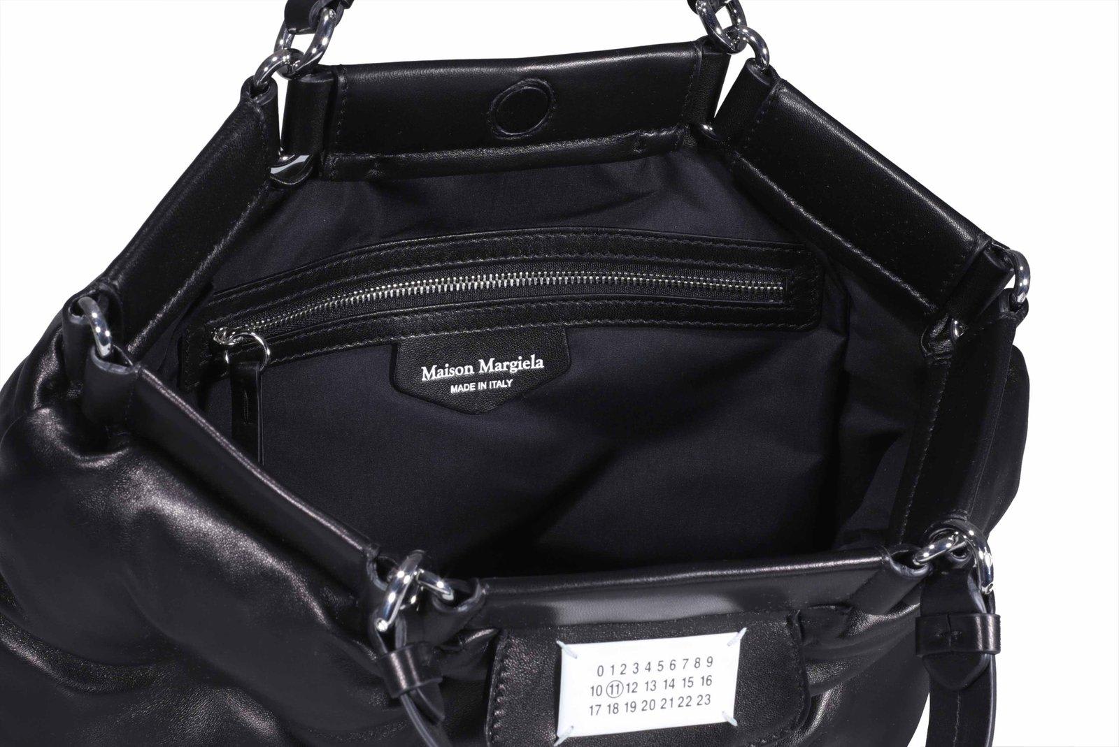 Shop Maison Margiela Glam Slam Tote Bag In Black