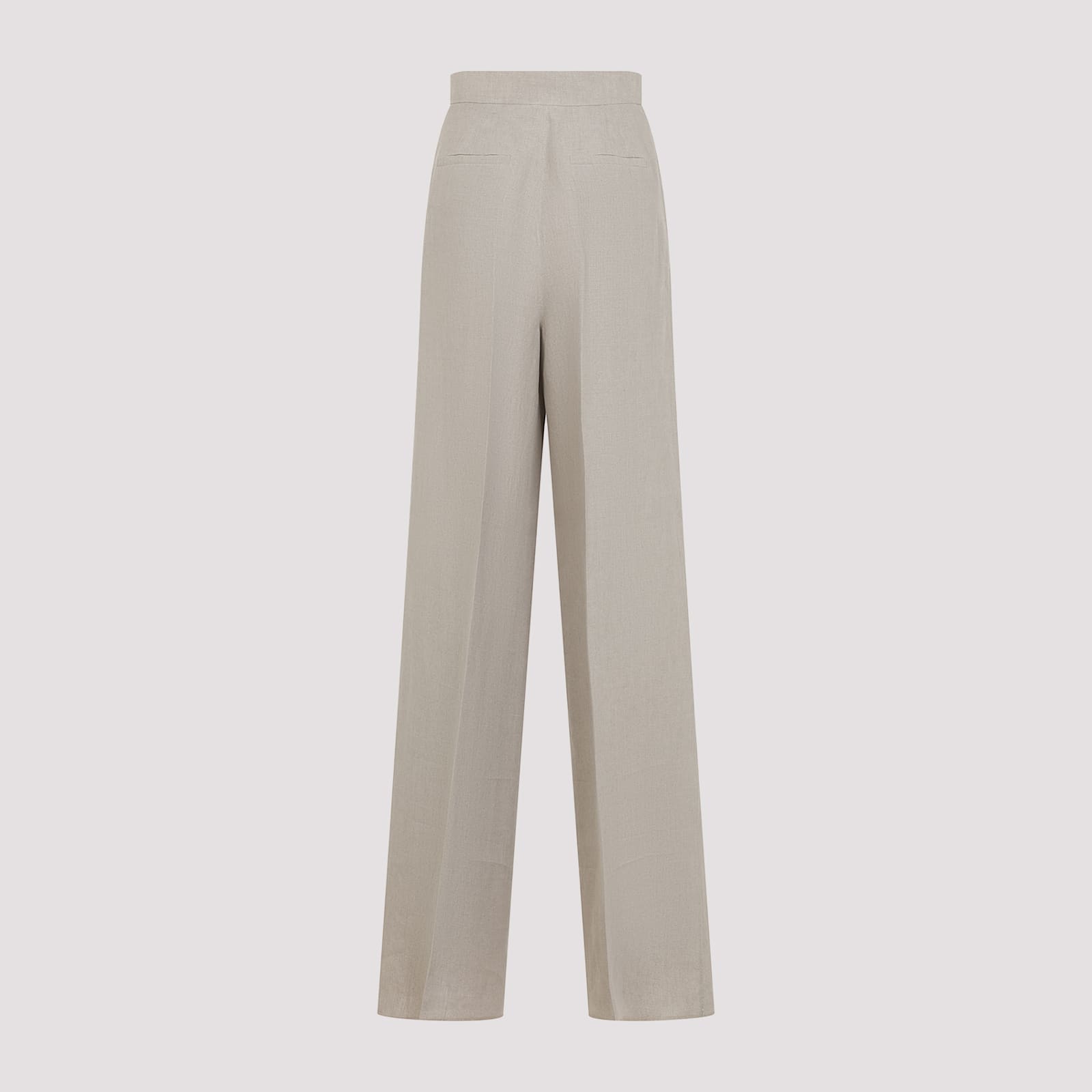 Max Mara Segale Formal Pants In Greggio