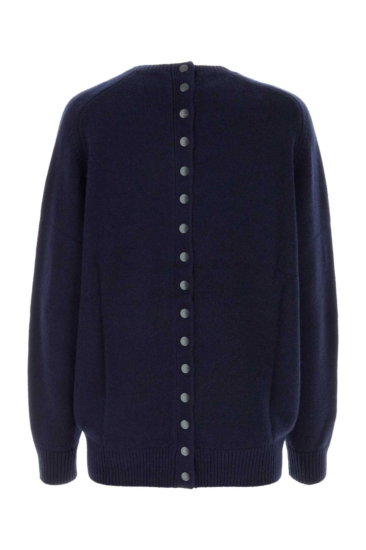 Isabel Marant Midnight Blue Wool Blend Oversize Lison Sweater