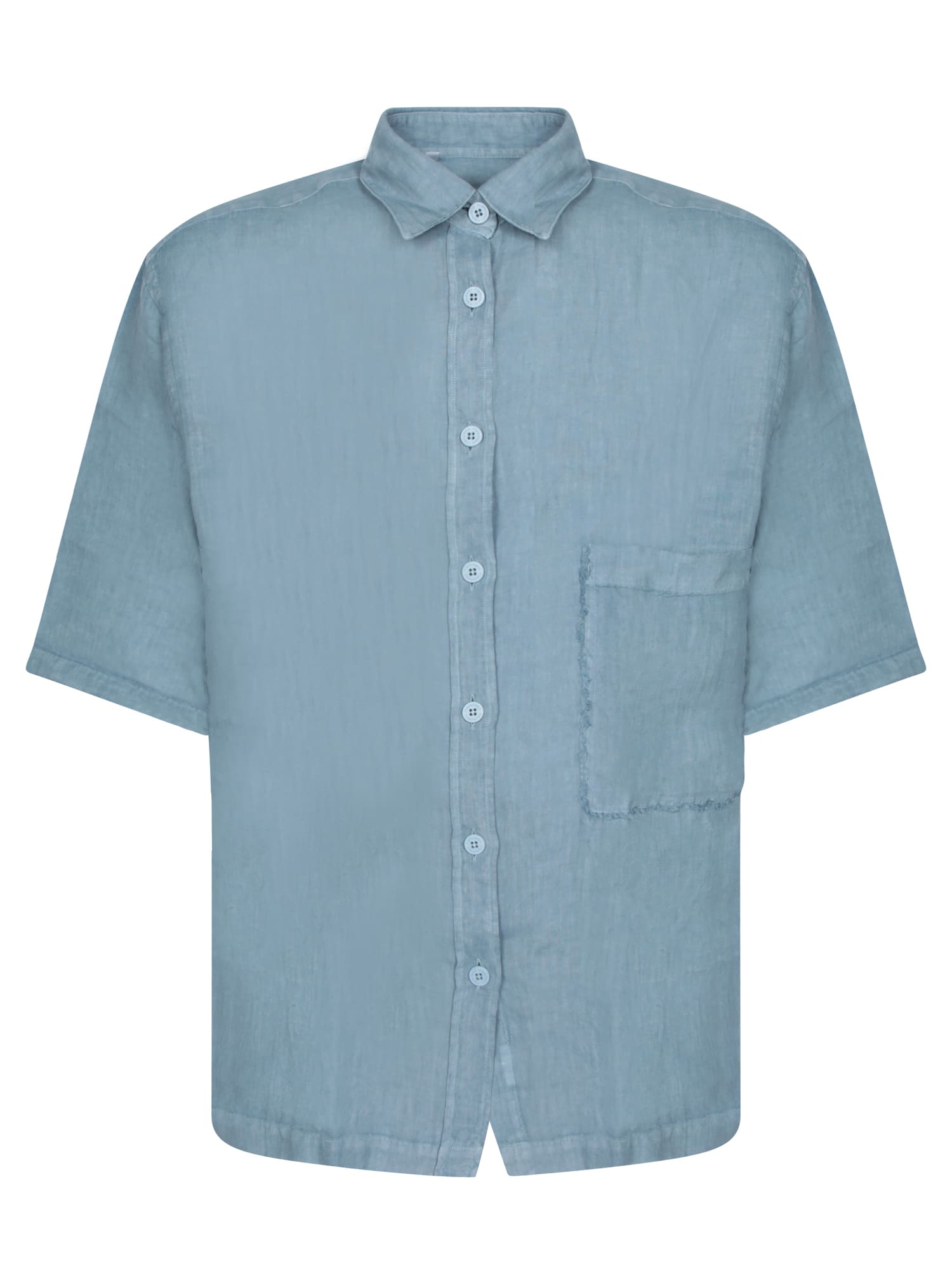 Light Blue Linen Shirt